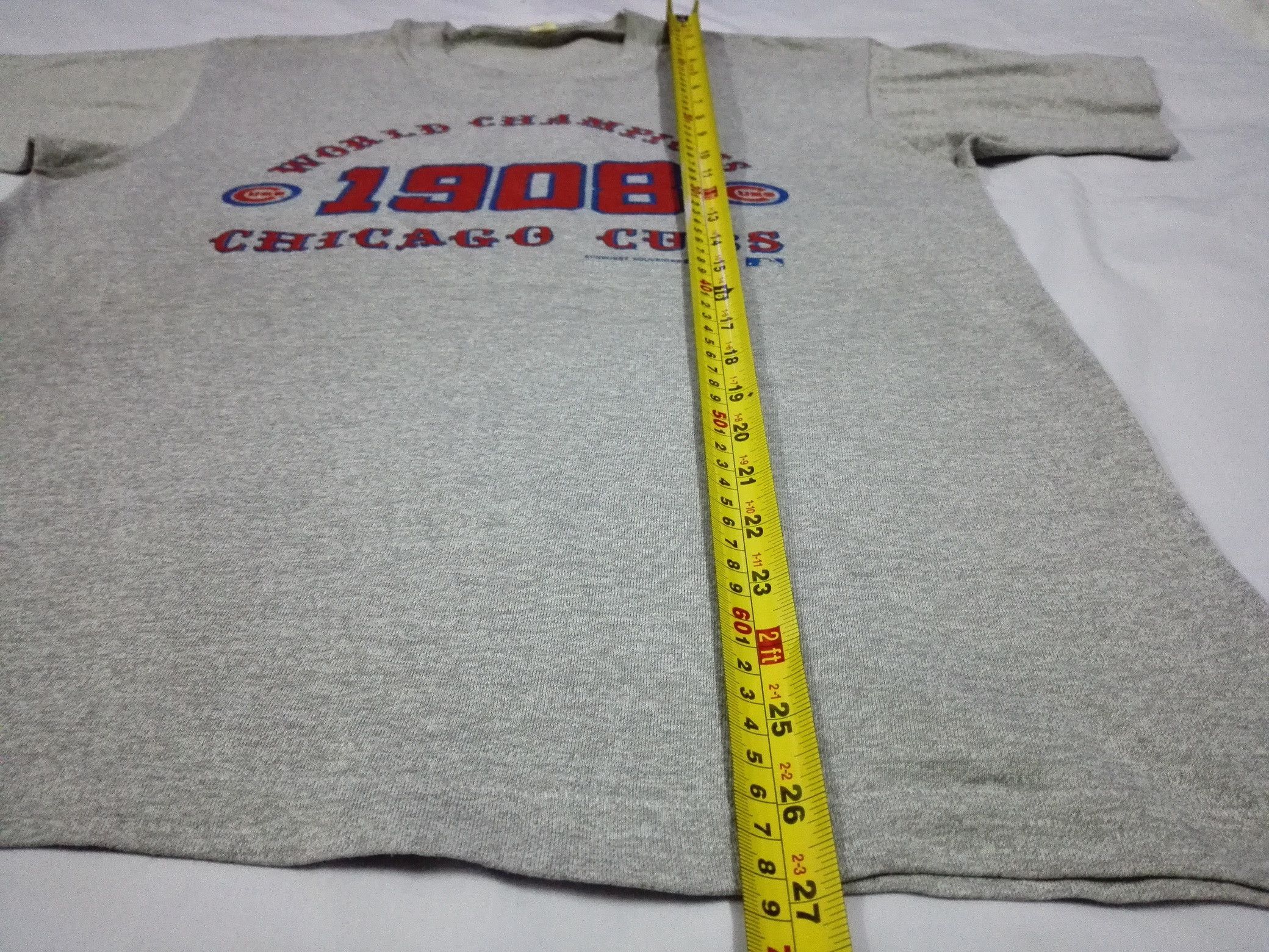 Vintage 80s 1988 CHICAGO CUBS Mlb Baseball Tee 50/50 Size US M / EU 48-50 / 2 - 6 Thumbnail