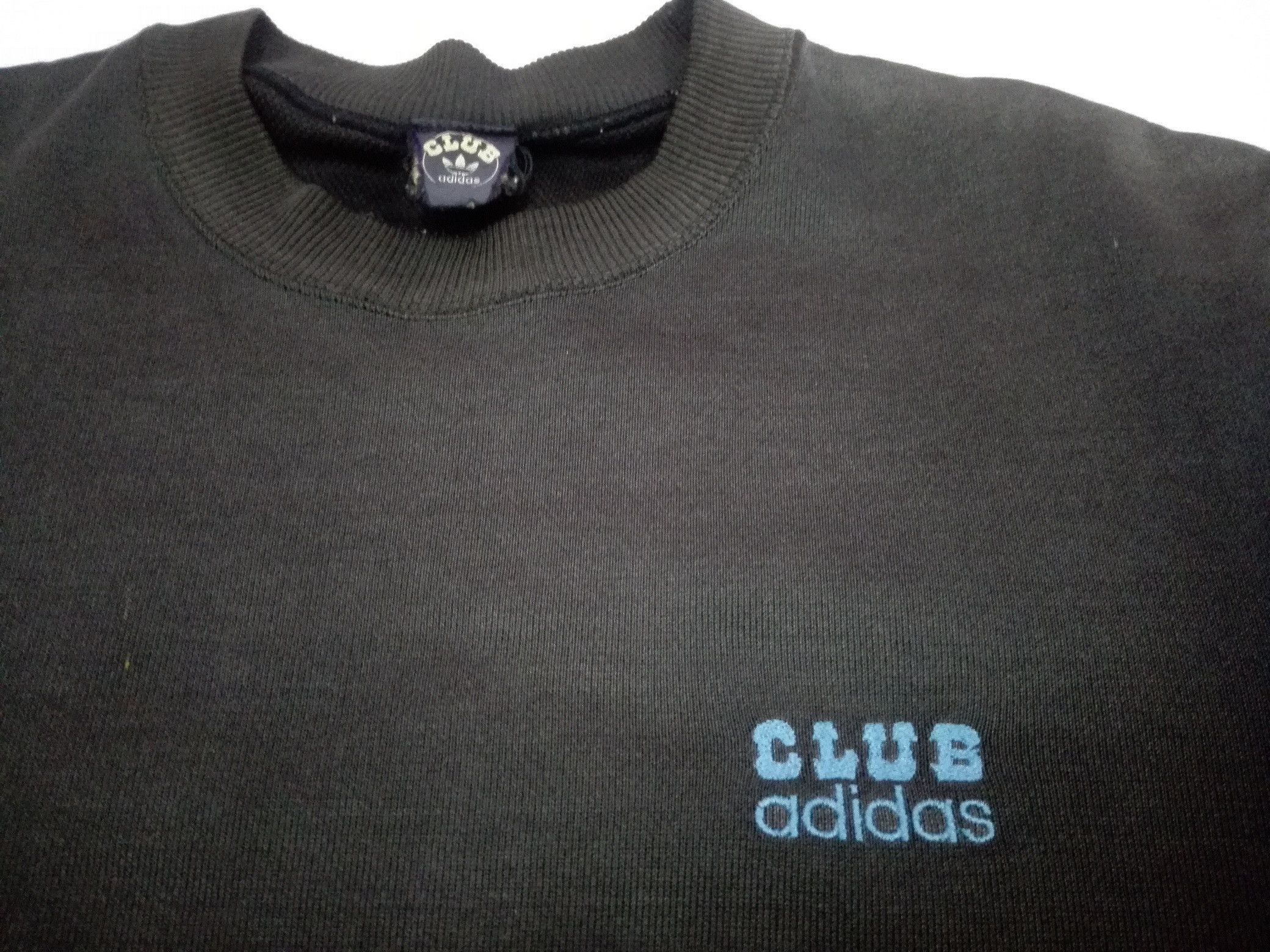 Adidas ADIDAS CLUB TREFOIL SWEATSHIRT PULL OVER Size US M / EU 48-50 / 2 - 2 Thumbnail