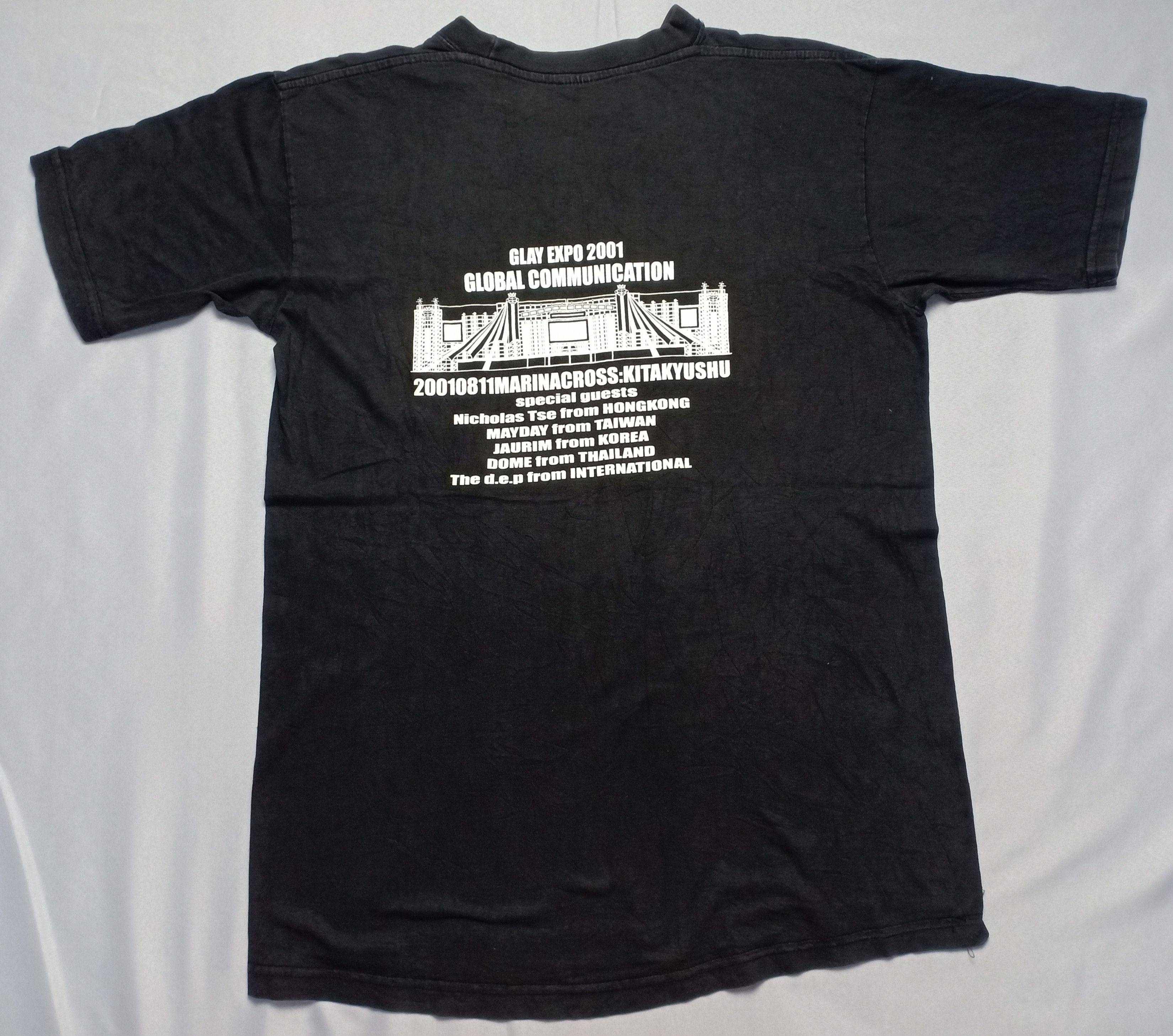 Band Tees Vintage Y2K Glay Band Expo 2001 Global Communication Tee Size US M / EU 48-50 / 2 - 1 Thumbnail