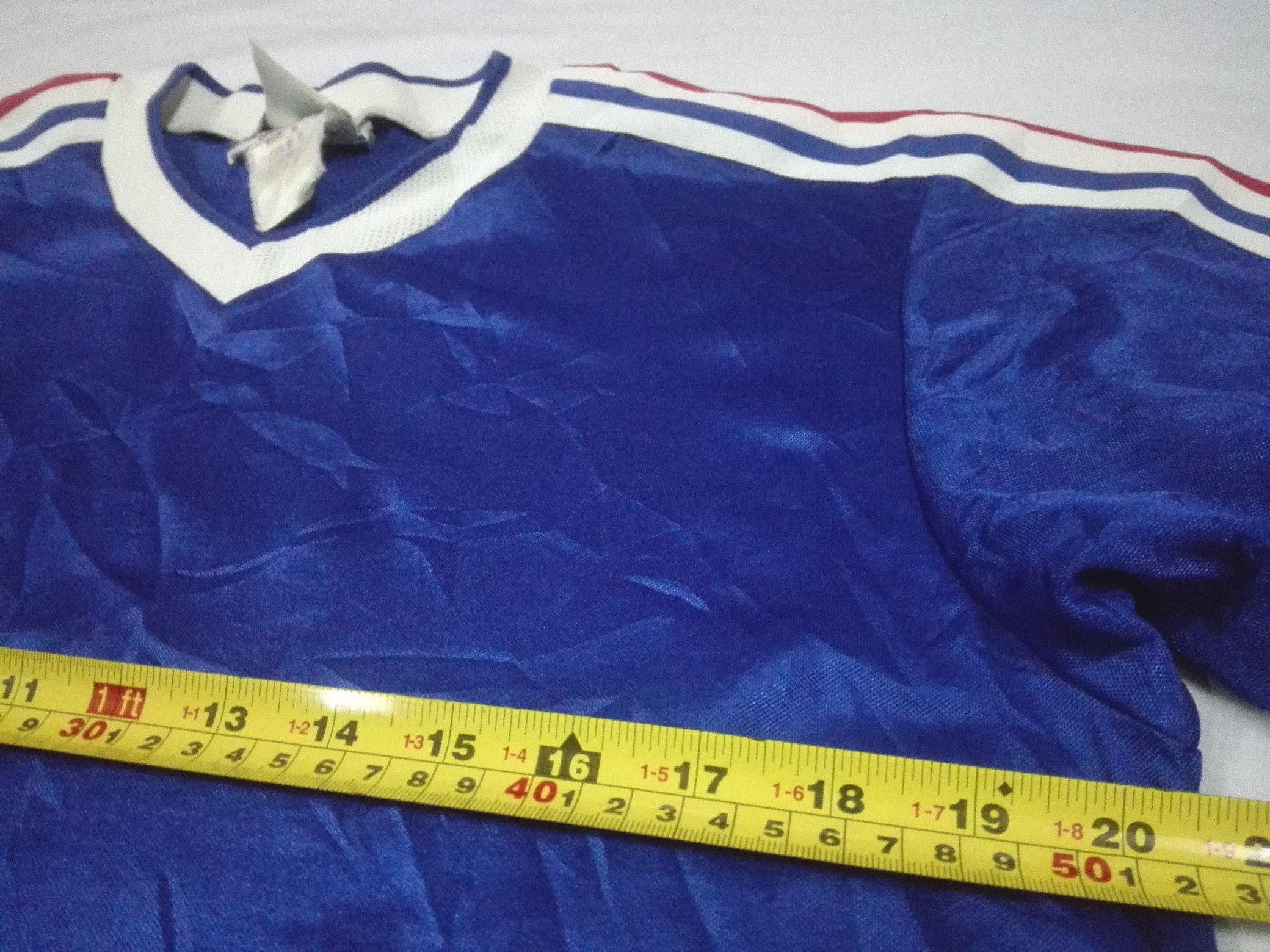 Adidas Vintage 1990s Adidas Equipment Trikot Jersey Three Stripes Size US M / EU 48-50 / 2 - 5 Thumbnail
