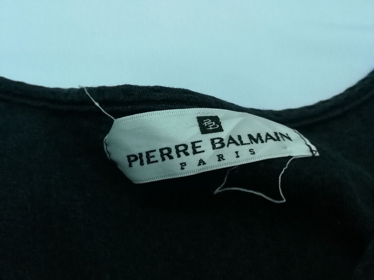 Designer Pierre Balmain Tee Half Button Up Embroidery Logo Size US M / EU 48-50 / 2 - 3 Thumbnail