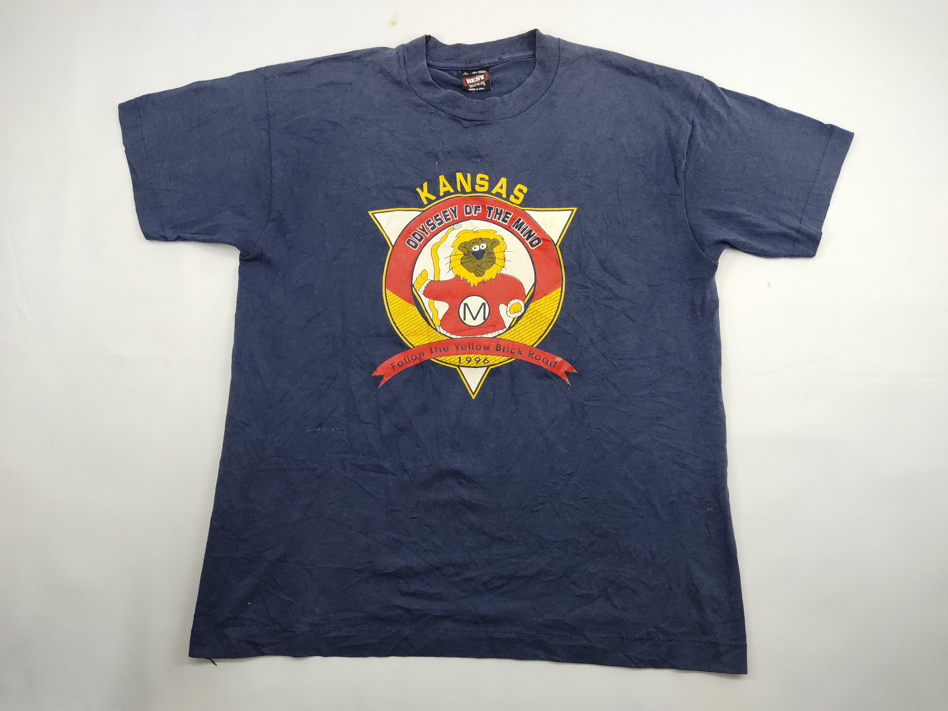 Vintage Vintage 90s 50/50 Sportswear Kansas Odyssey of the mind Size US L / EU 52-54 / 3 - 1 Thumbnail