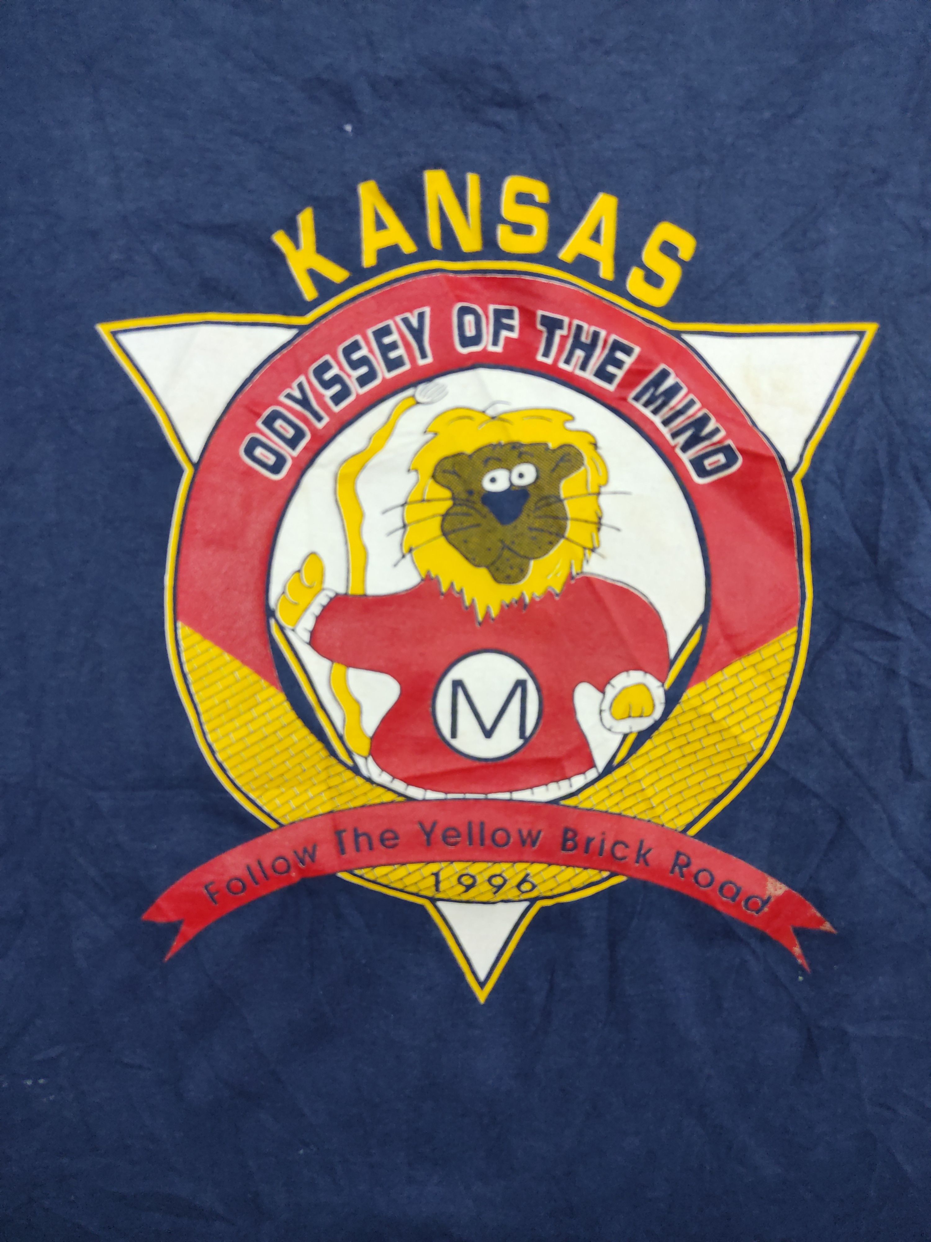 Vintage Vintage 90s 50/50 Sportswear Kansas Odyssey of the mind Size US L / EU 52-54 / 3 - 2 Thumbnail