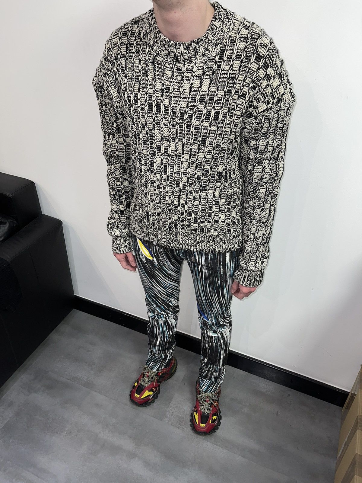 Kenzo Kenzo Abstract All Over Printed Artwork Casual Pants Size US 30 / EU 46 - 9 Thumbnail