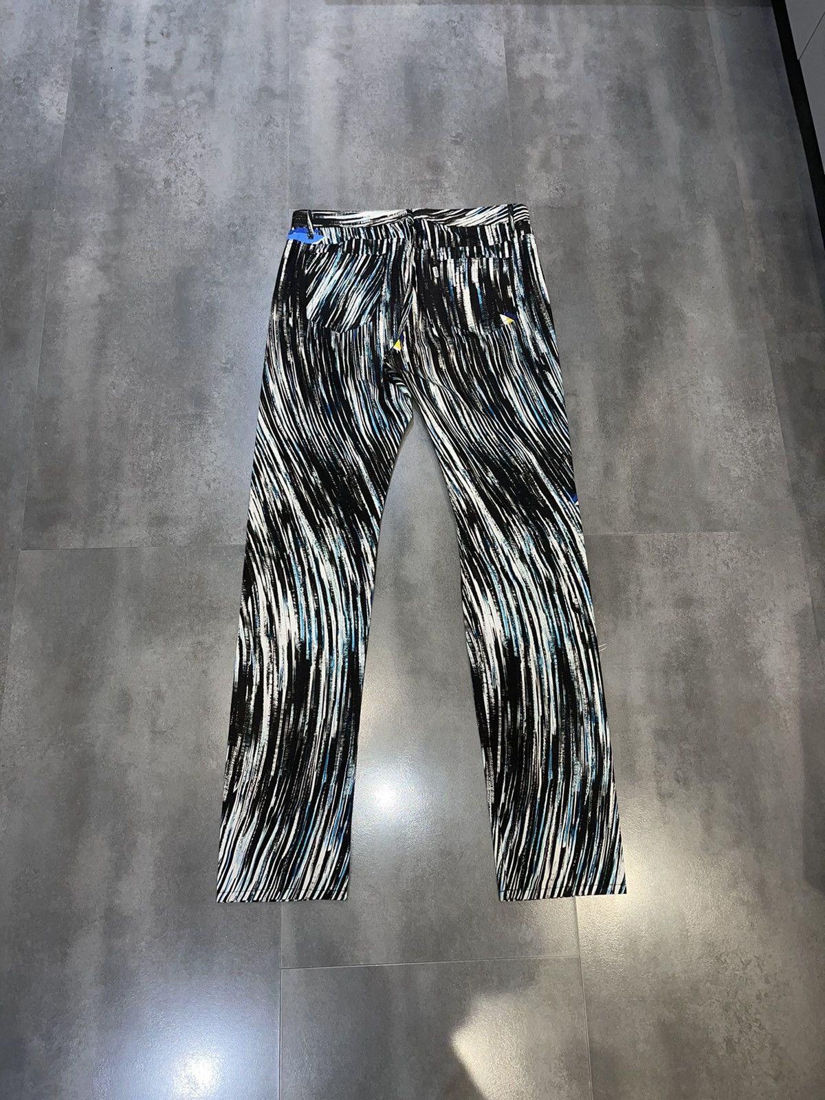 Kenzo Kenzo Abstract All Over Printed Artwork Casual Pants Size US 30 / EU 46 - 6 Thumbnail