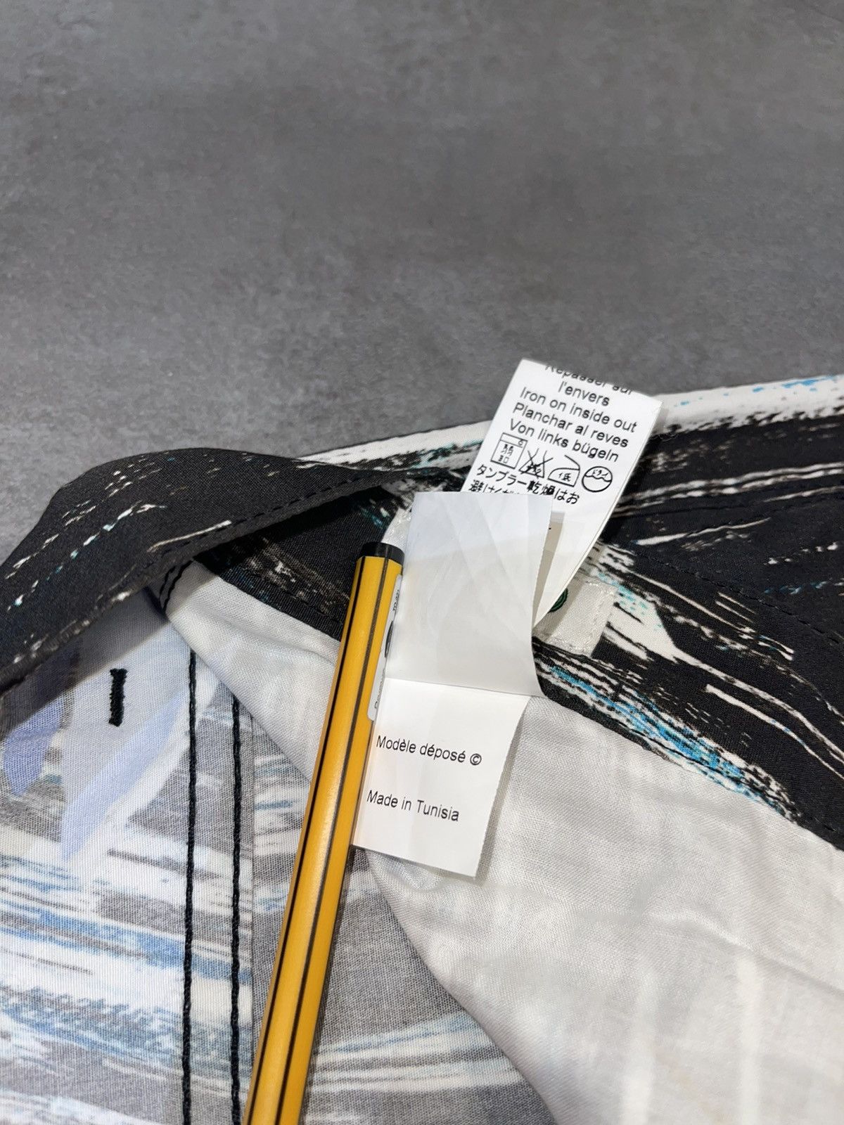 Kenzo Kenzo Abstract All Over Printed Artwork Casual Pants Size US 30 / EU 46 - 15 Thumbnail