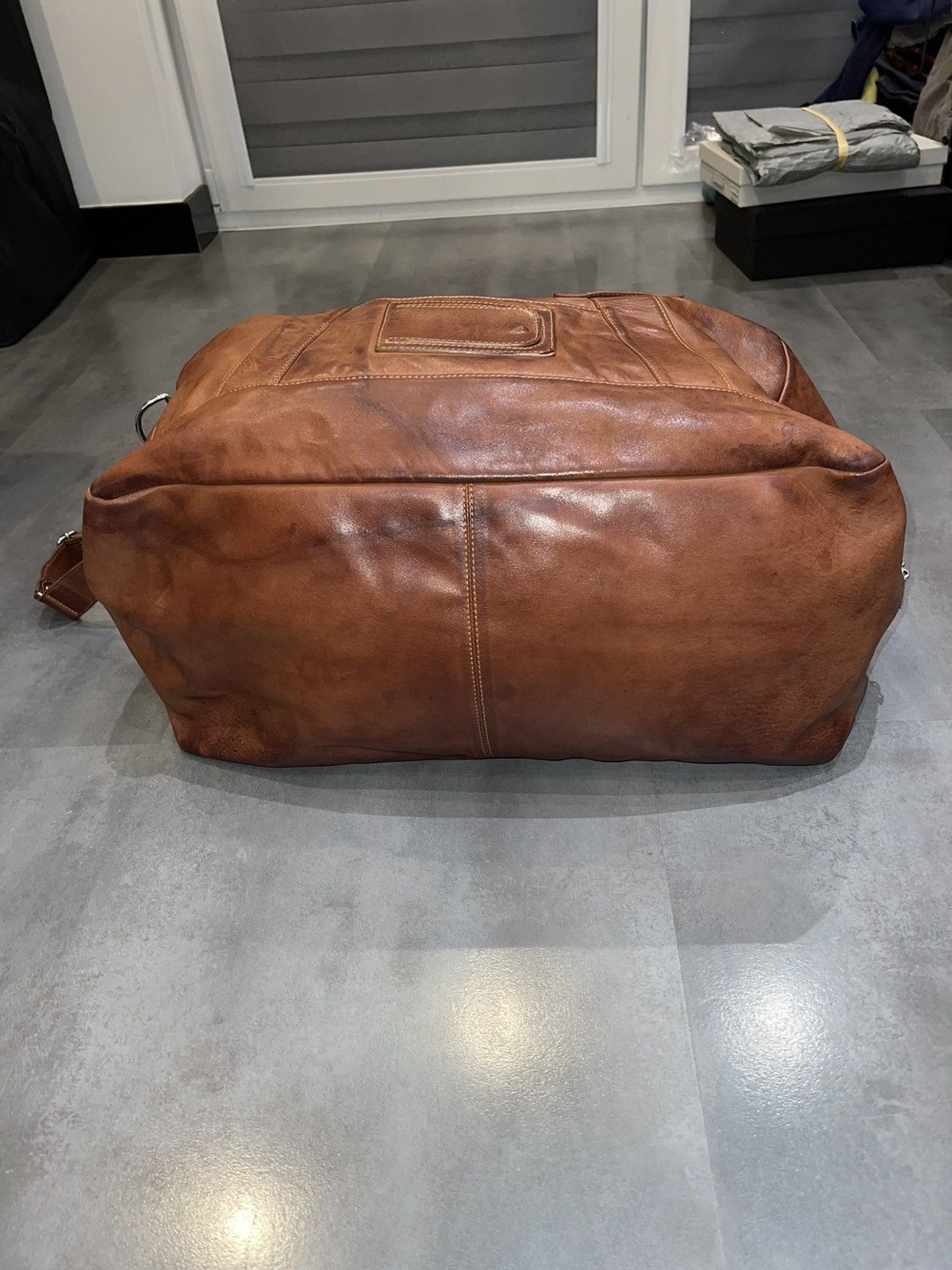Maison Margiela Maison Margiela Brown Leather Luggage Bag Size ONE SIZE - 18 Thumbnail