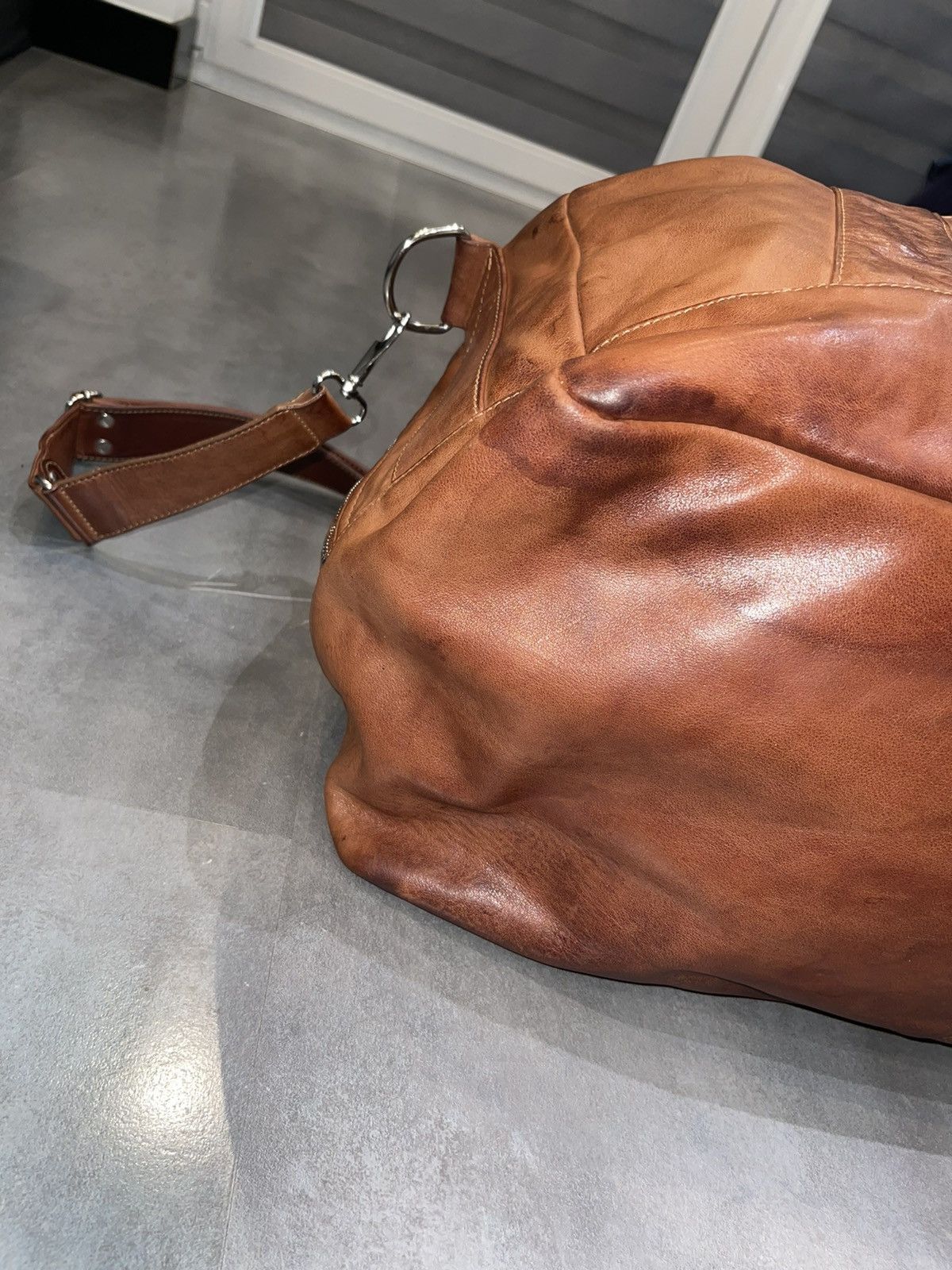 Maison Margiela Maison Margiela Brown Leather Luggage Bag Size ONE SIZE - 19 Thumbnail
