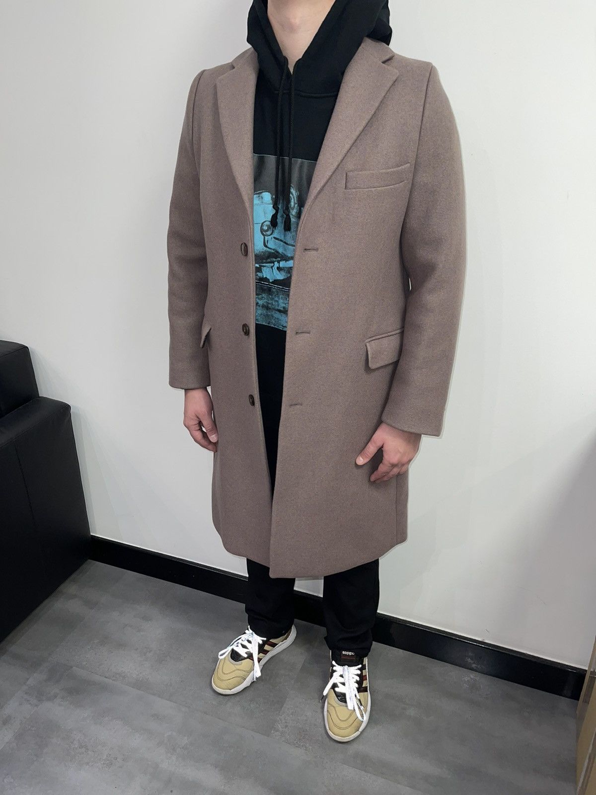 Acne Studios AW15 Acne Studios Garret Wool Coat Size US L / EU 52-54 / 3 - 7 Thumbnail