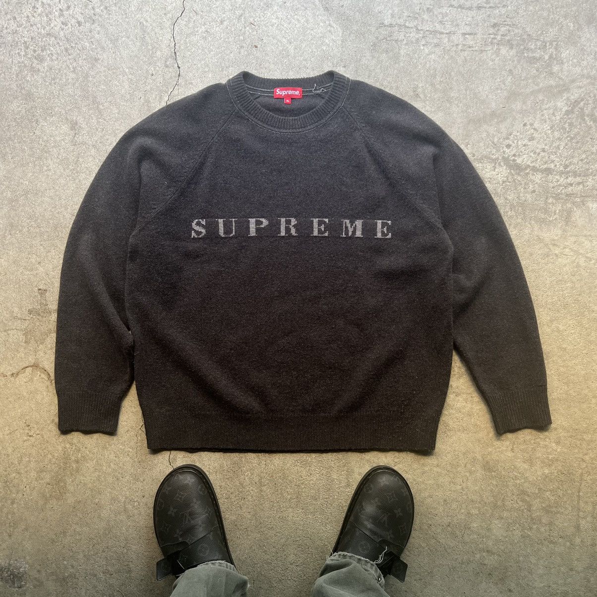 Supreme シュプリーム Stone Washed Sweater Supreme 20AW Stone