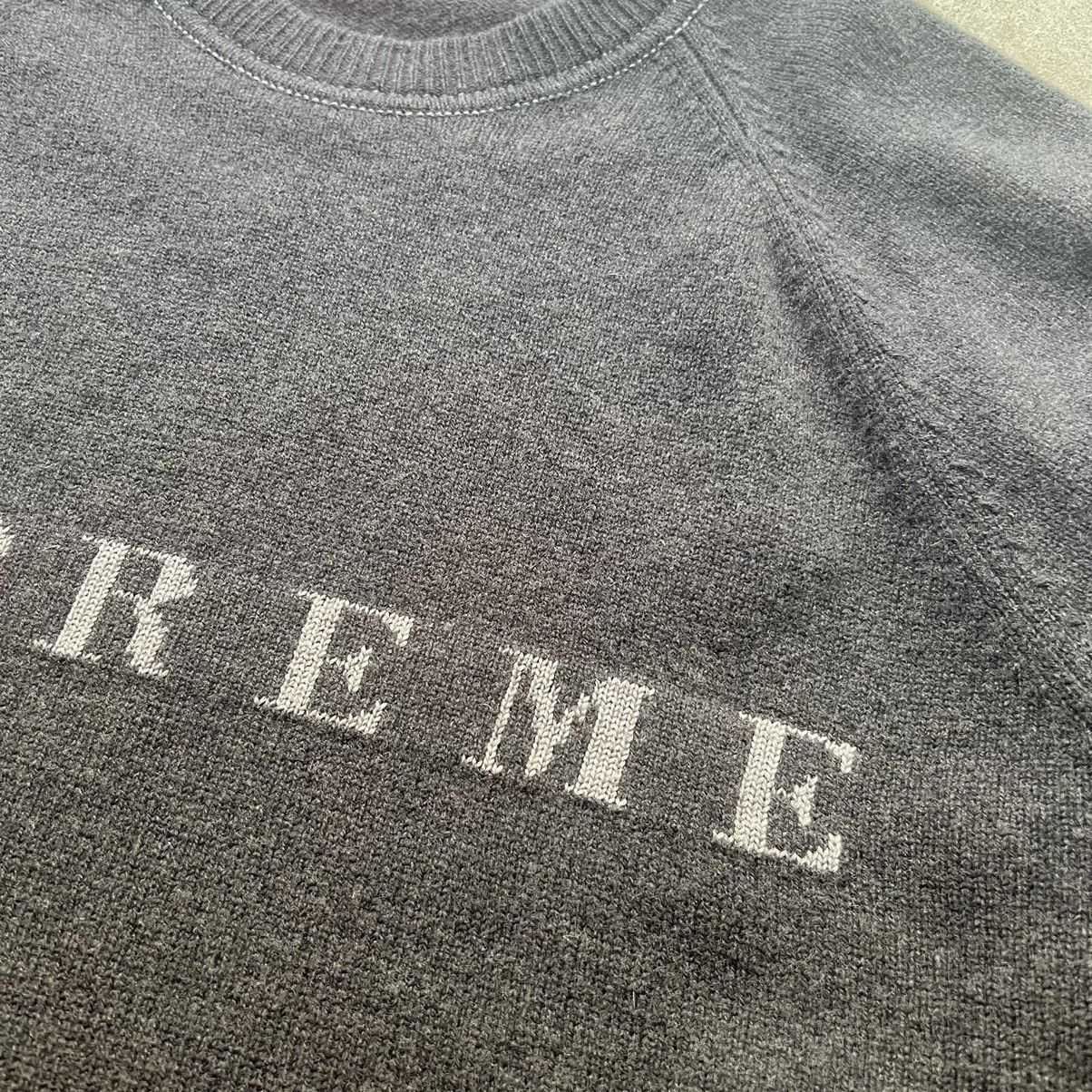 Supreme Supreme stone wash wool sweater Size US XL / EU 56 / 4 - 2 Thumbnail