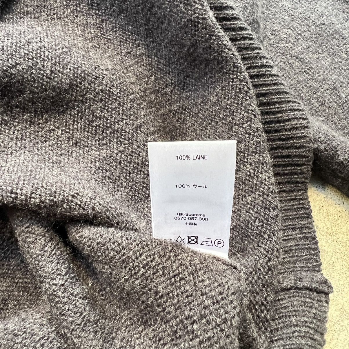 Supreme Supreme stone wash wool sweater Size US XL / EU 56 / 4 - 9 Thumbnail