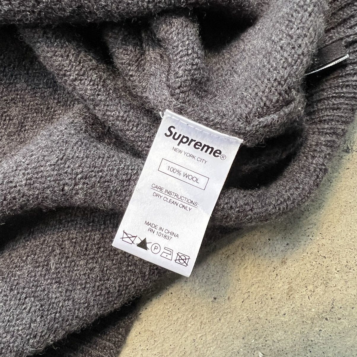 Supreme Supreme stone wash wool sweater Size US XL / EU 56 / 4 - 5 Thumbnail
