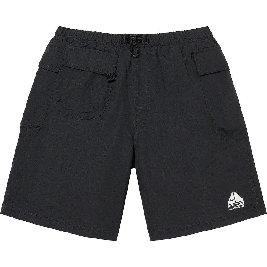 image of 22Fw Nike Acg Nylon Trail Short Black Size M In Hand, Men's