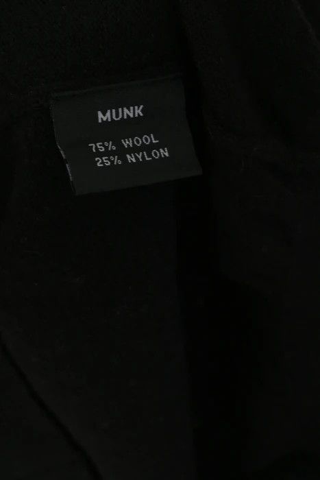 Vintage Munk Club Men S Cardigan Black Wool Rugby Jumper 3701 Size US S / EU 44-46 / 1 - 6 Thumbnail