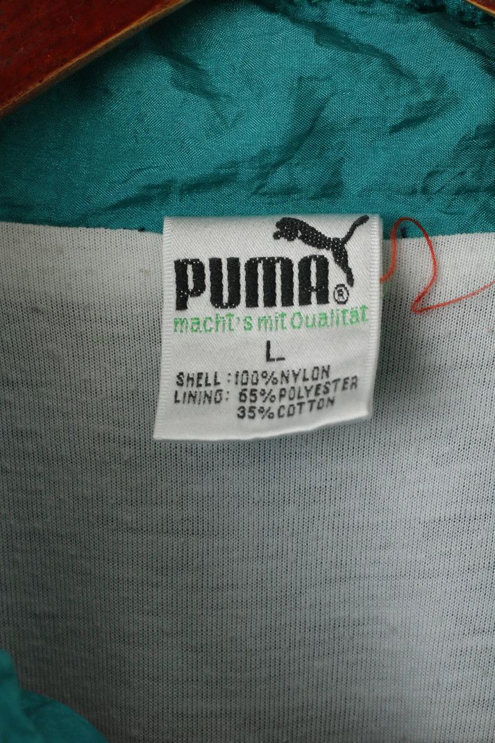 Puma Puma International Men L Track Top Jacket Navy Vintage 7445 Size US L / EU 52-54 / 3 - 6 Thumbnail