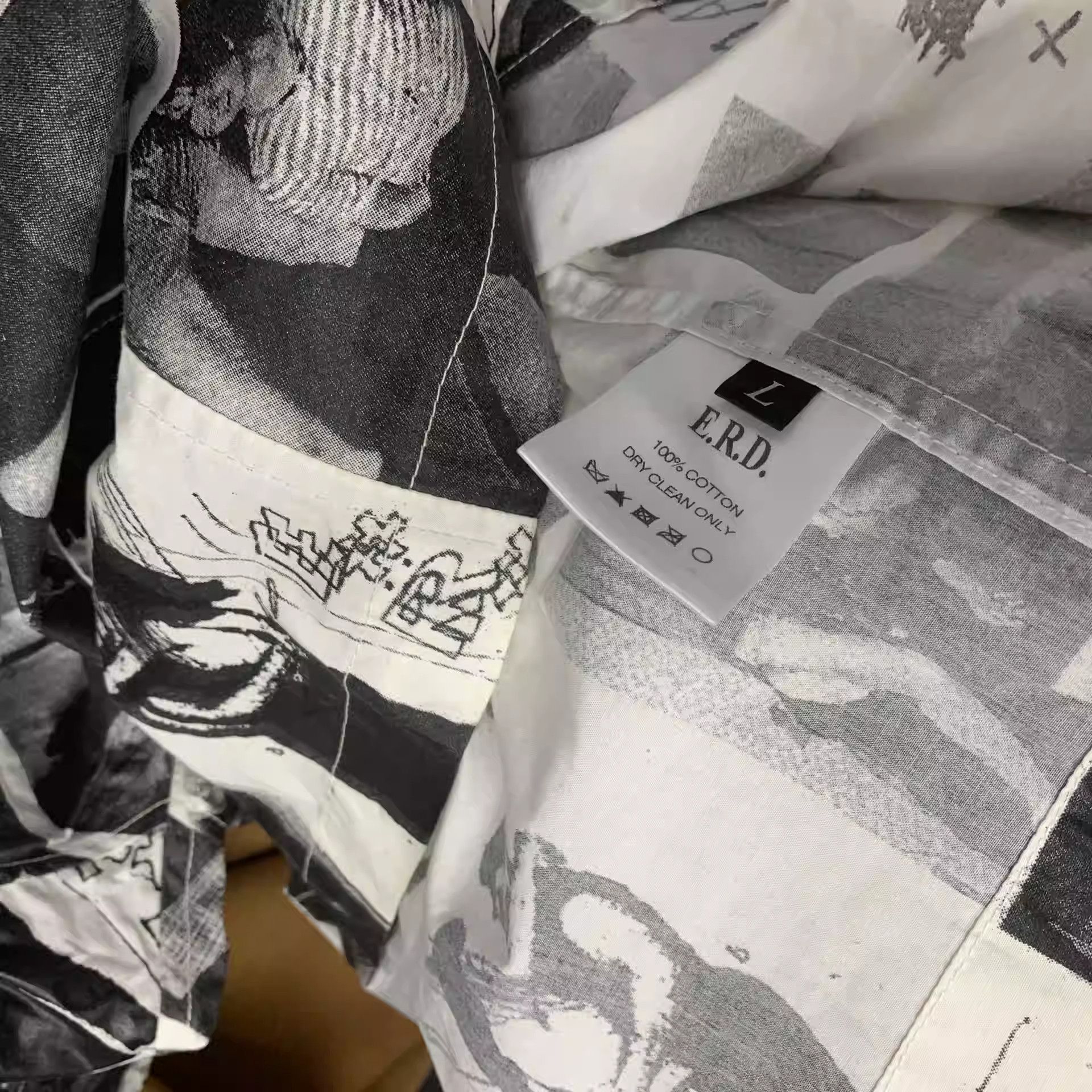 Enfants Riches Deprimes Enfants Riches Deprimes full print short sleeve shirt Size US L / EU 52-54 / 3 - 4 Thumbnail