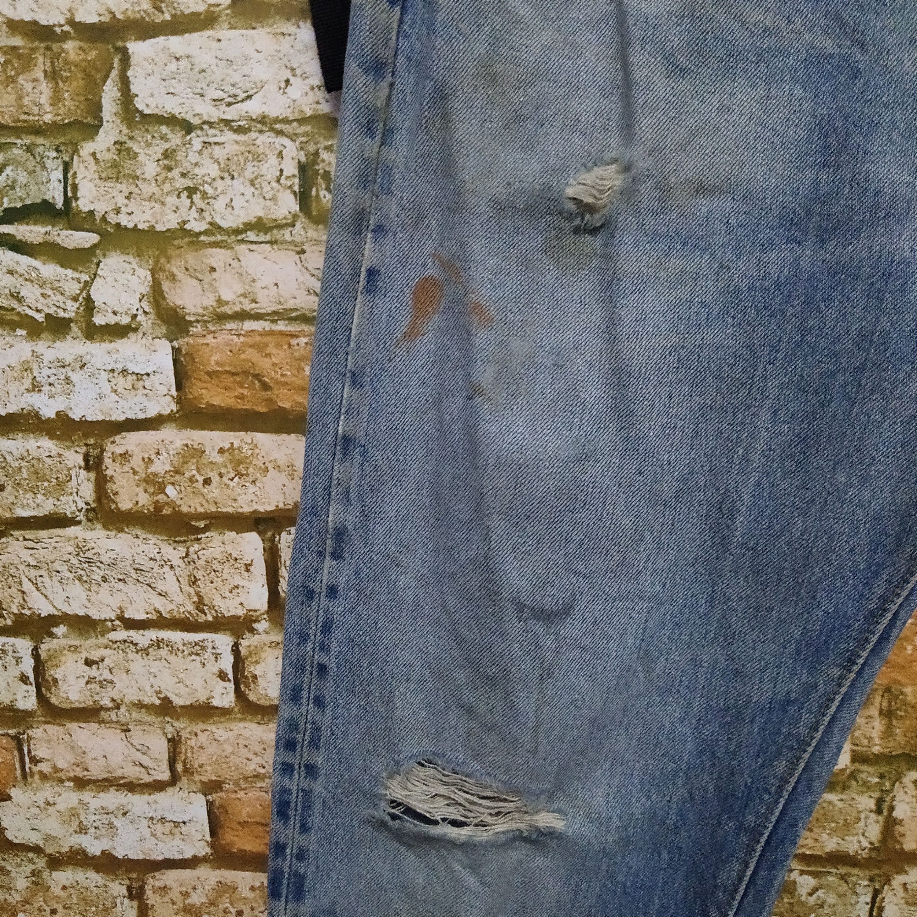Levi's 80s LEVIS 501 Selvedge USA #6 DenimN (D551) W30 Size US 30 / EU 46 - 3 Thumbnail