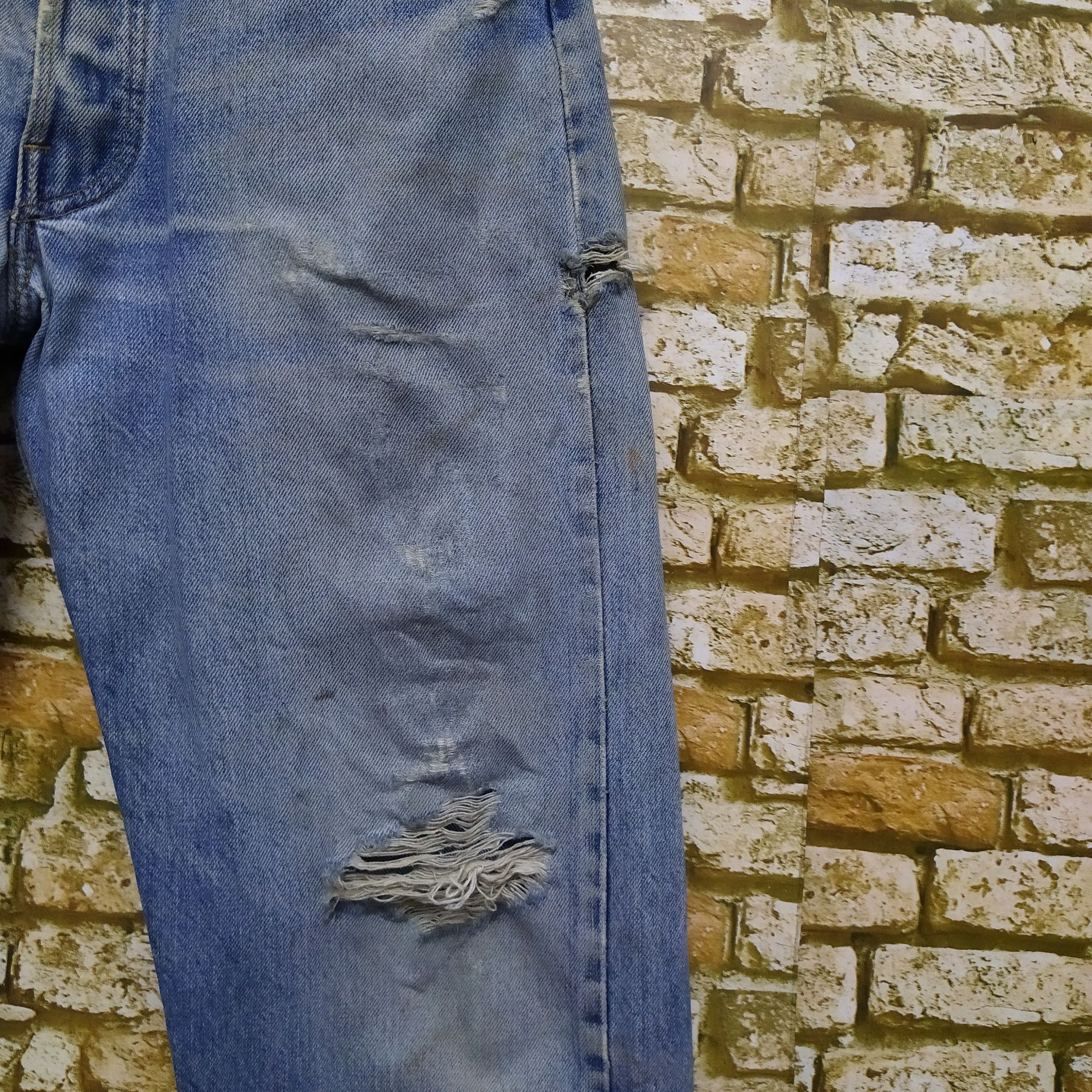 Levi's 80s LEVIS 501 Selvedge USA #6 DenimN (D551) W30 Size US 30 / EU 46 - 2 Thumbnail