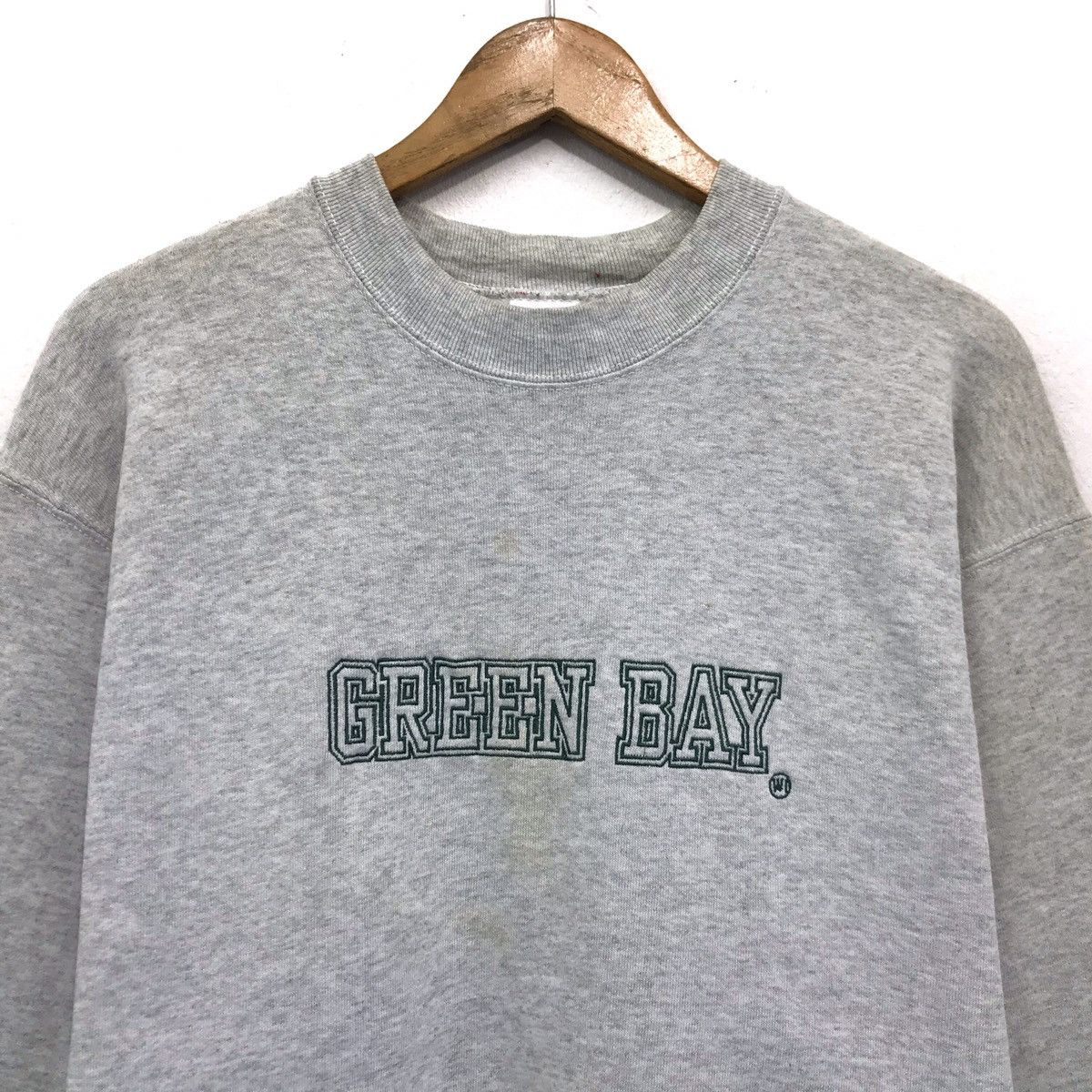 NFL × Vintage Vintage Green Bay Sweatshirt Crewneck Biglogo Size US M / EU 48-50 / 2 - 2 Thumbnail