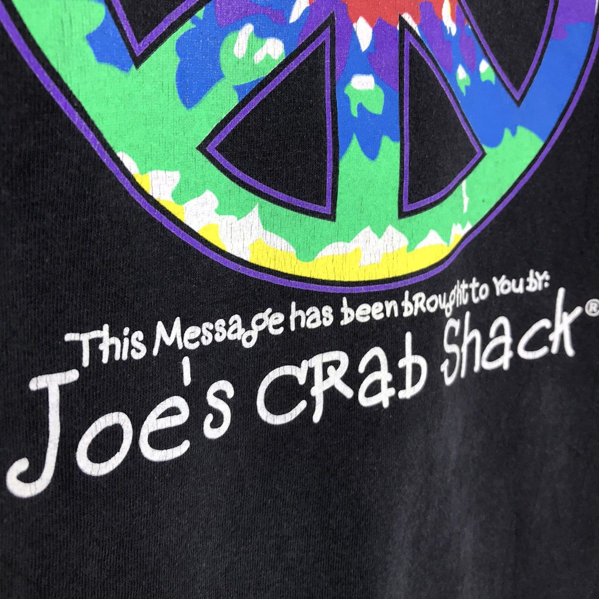 Delta × Market Joe’s Crab Shack Shirt Biglogo Peace CrewNeck Size US S / EU 44-46 / 1 - 6 Thumbnail