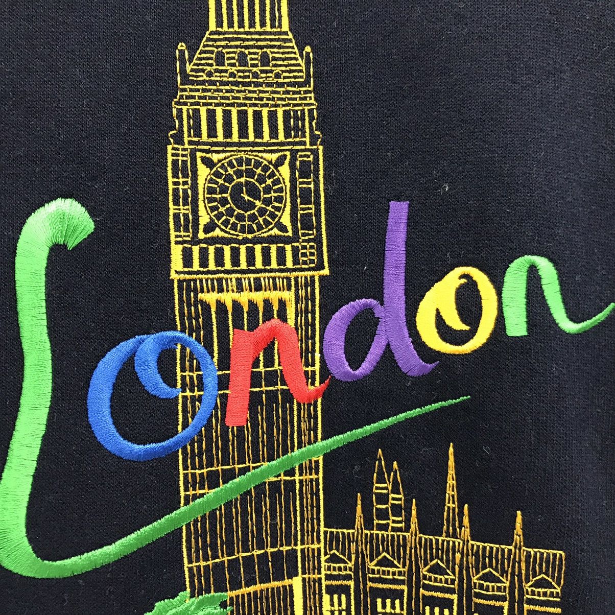 Vintage Vintage London Sweatshirt Embroidery Big Ben London Size US M / EU 48-50 / 2 - 4 Thumbnail