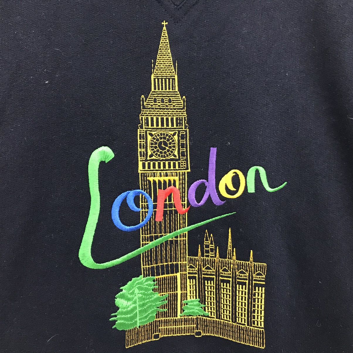 Vintage Vintage London Sweatshirt Embroidery Big Ben London Size US M / EU 48-50 / 2 - 3 Thumbnail