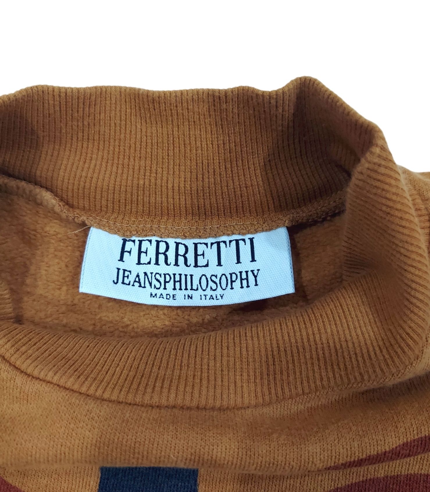 Alberta Ferretti × Designer RARE! JEANSPHILOSOPHY FERRETTI CAVEMAN DRAWING CROP SWEATER Size M / US 6-8 / IT 42-44 - 6 Thumbnail