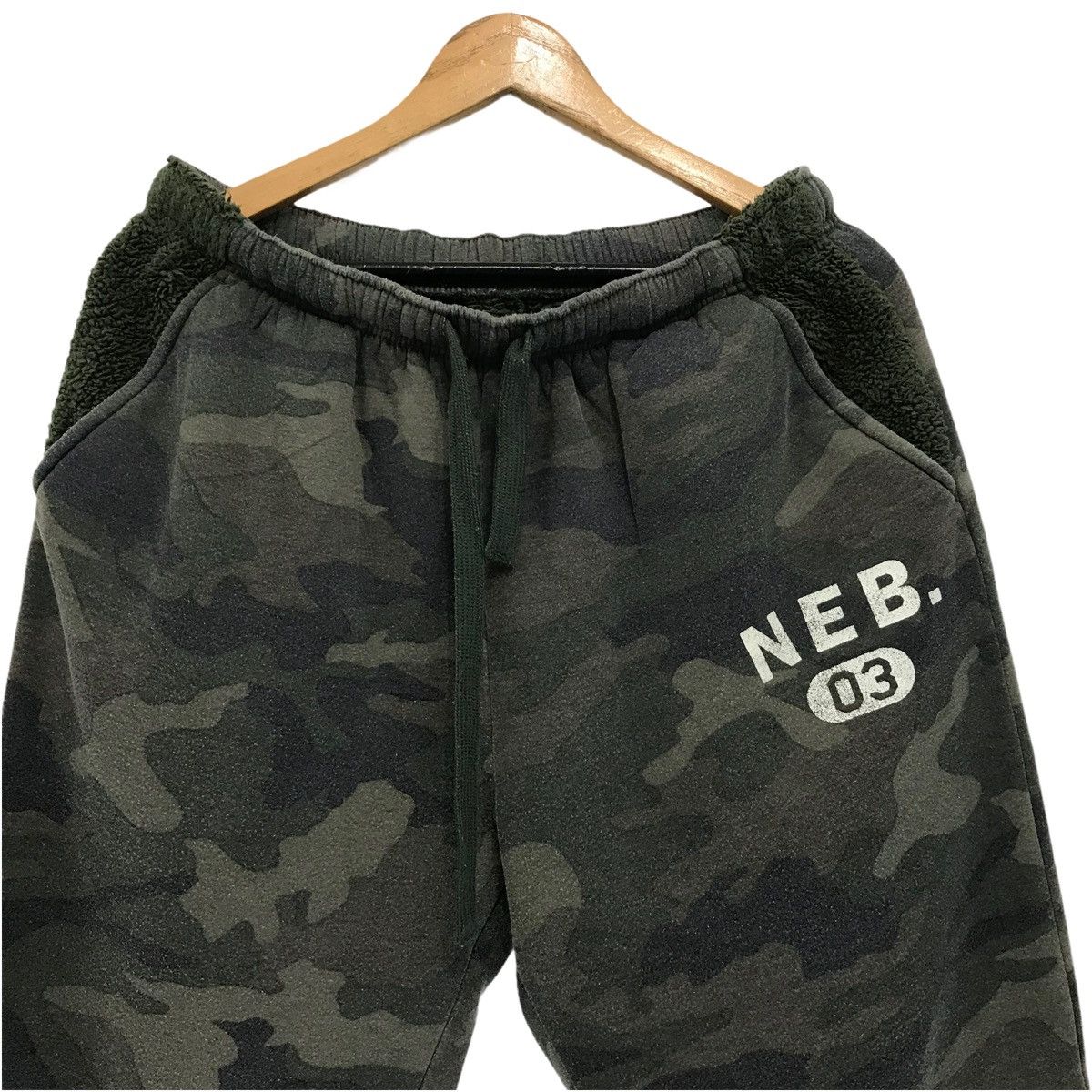 Japanese Brand × Vintage Vintage Camo Design Sweatpants Size US 32 / EU 48 - 3 Thumbnail