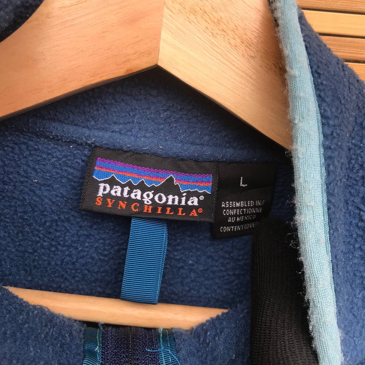 Patagonia × Vintage Vintage Patagonia synchilla fleece halfzipper Size US L / EU 52-54 / 3 - 5 Thumbnail