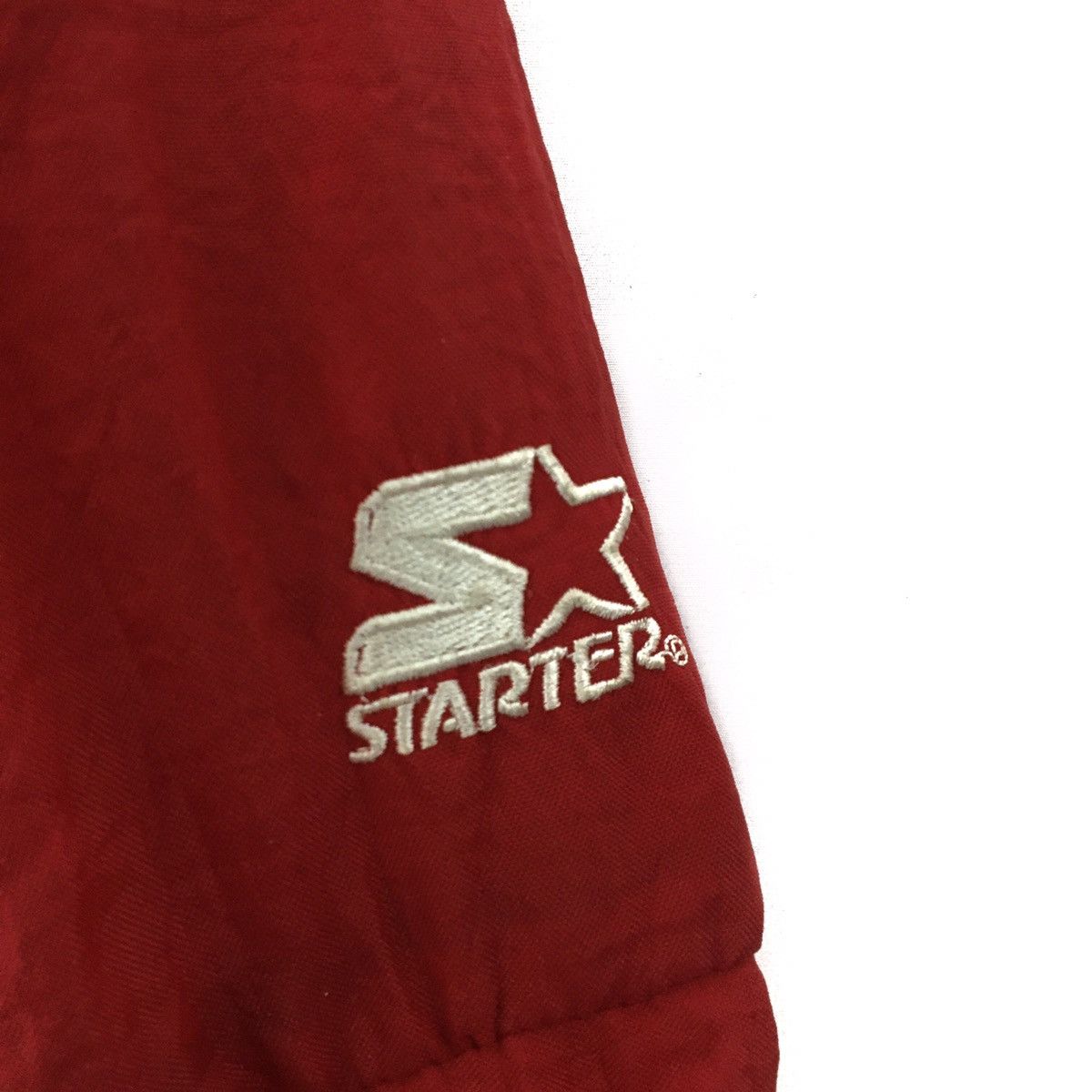 NBA × Starter Starter Chicago Bulls NBA Big Logo Spell Out Jacket Size M Size US M / EU 48-50 / 2 - 7 Thumbnail