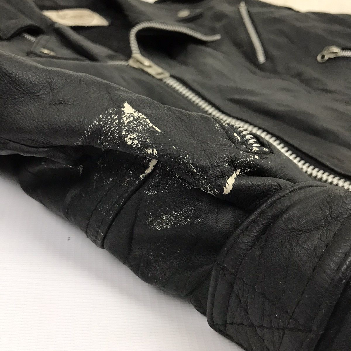 Harley Davidson × Vintage Vintage Harley Davidson Double Collar Leather Biker Jacket Size US M / EU 48-50 / 2 - 10 Thumbnail