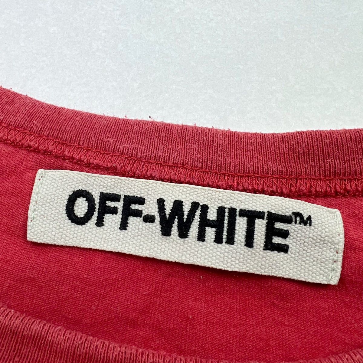 Off-White Off-White Split Snake Caravaggio T Shirt Size US S / EU 44-46 / 1 - 4 Thumbnail