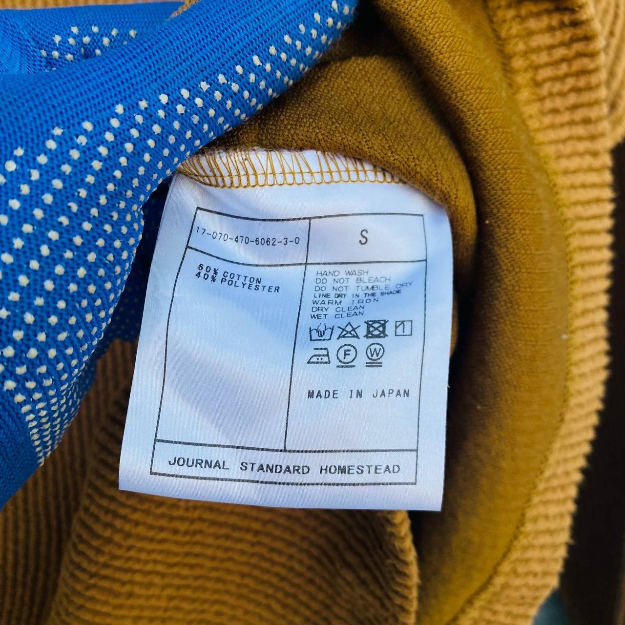 Japanese Brand × Journal Standard J.Standard 2004 Incorporated Camel Brown LS Japan Made Size US S / EU 44-46 / 1 - 4 Thumbnail