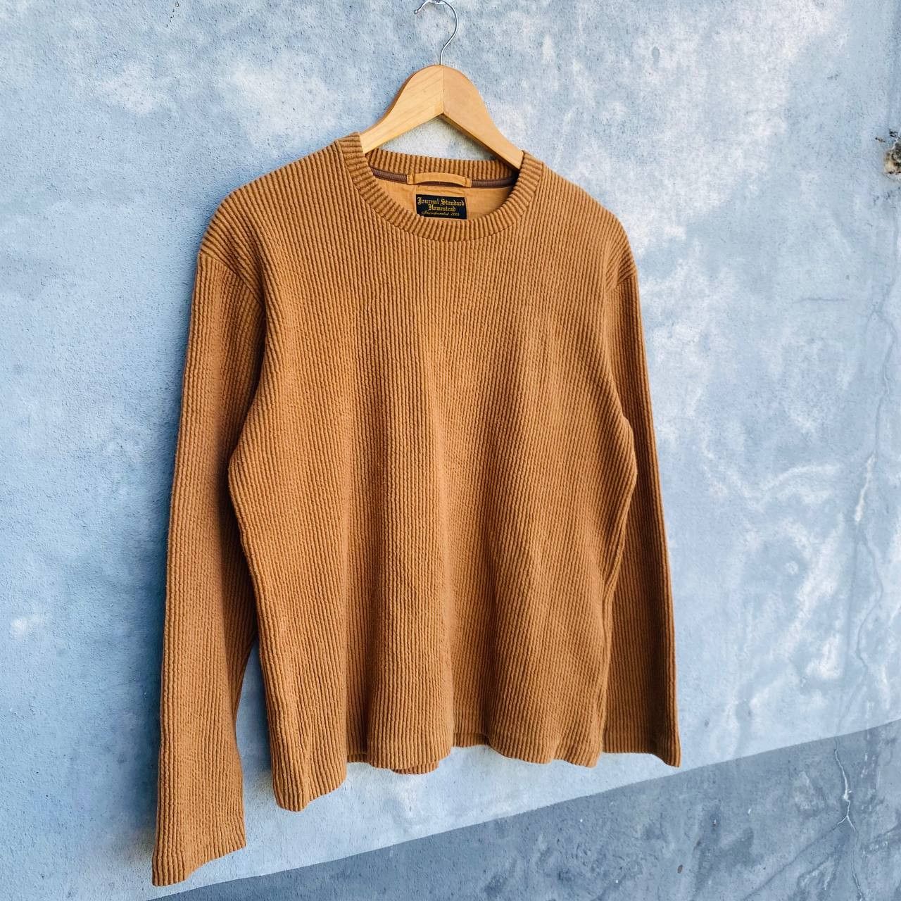 Japanese Brand × Journal Standard J.Standard 2004 Incorporated Camel Brown LS Japan Made Size US S / EU 44-46 / 1 - 3 Thumbnail