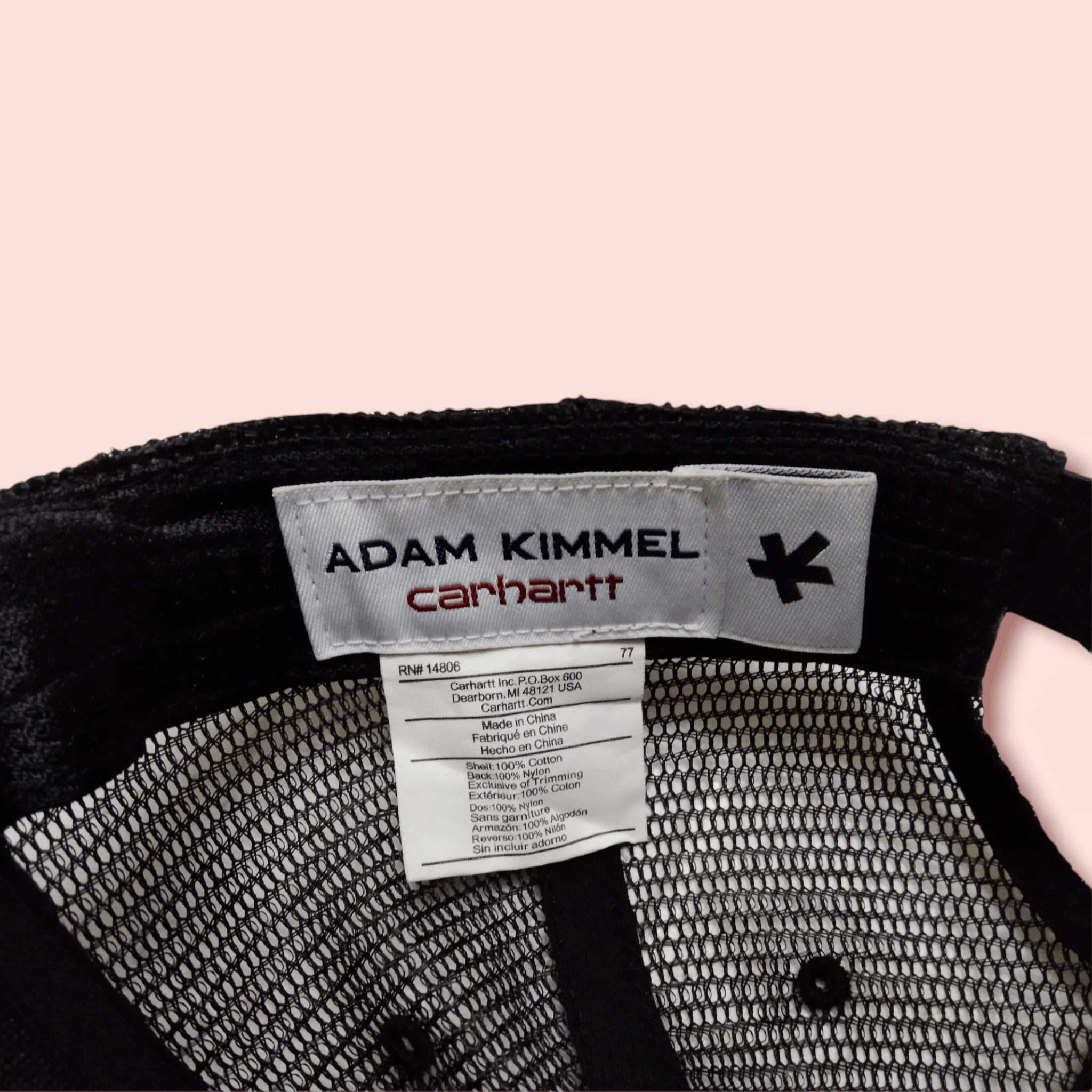 Adam Kimmel × Carhartt CARHARTT X ADAM KIMMEL TRUCKER SNAPBACK Size ONE SIZE - 7 Thumbnail