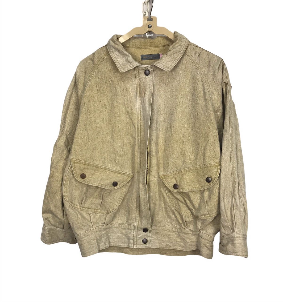 Japanese Brand Vintage simple life button up jacket Size US M / EU 48-50 / 2 - 1 Thumbnail