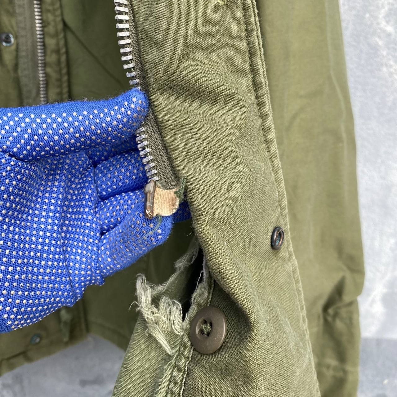 Alpha Industries Vintage 80s Military alpha industries 4pocket scovill jacket Size US S / EU 44-46 / 1 - 13 Thumbnail