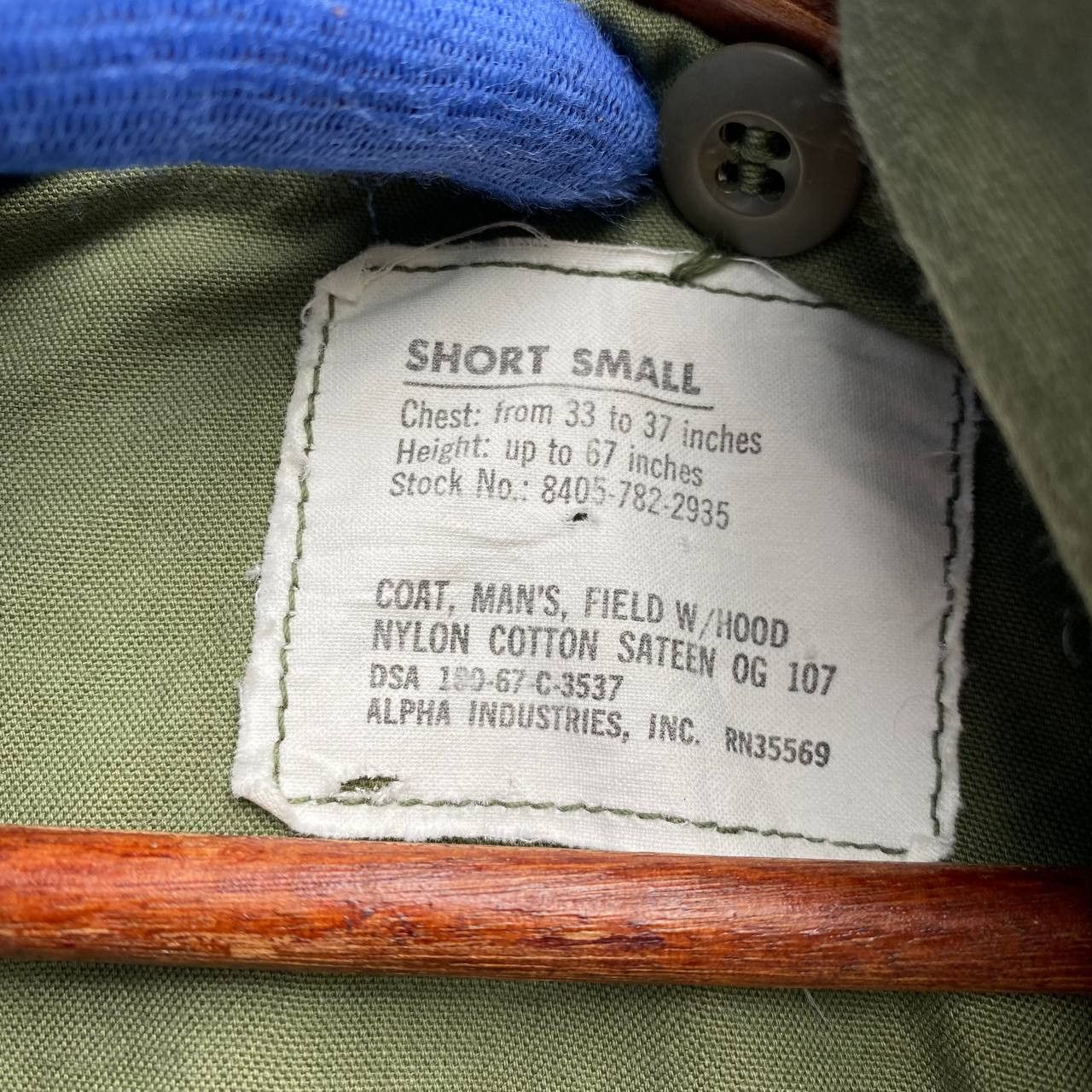 Alpha Industries Vintage 80s Military alpha industries 4pocket scovill jacket Size US S / EU 44-46 / 1 - 17 Thumbnail