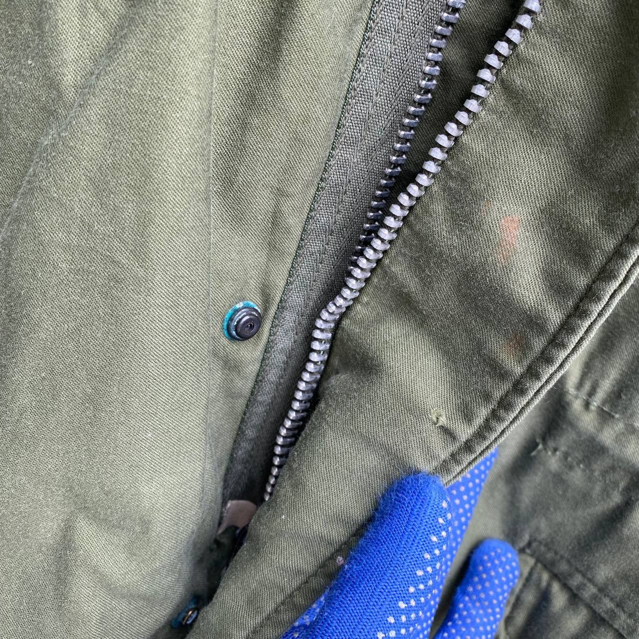 Alpha Industries Vintage 80s Military alpha industries 4pocket scovill jacket Size US S / EU 44-46 / 1 - 9 Thumbnail
