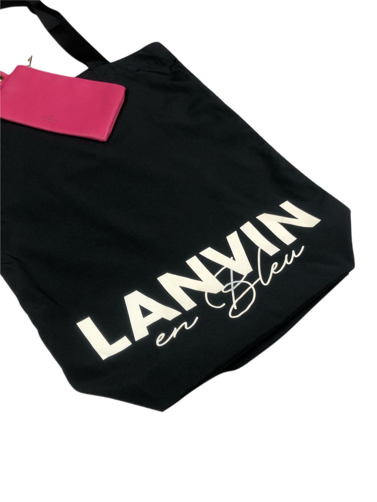 Lanvin LANVIN en Bleu Tote Bag + Small Pouch Size ONE SIZE - 2 Thumbnail