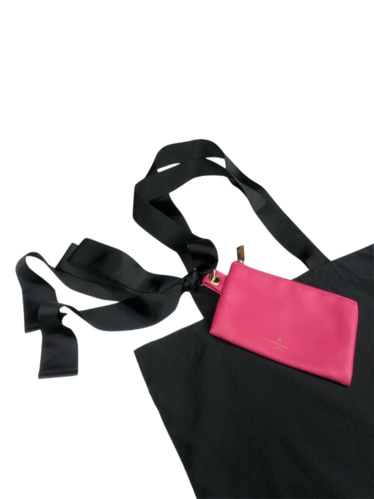 Lanvin LANVIN en Bleu Tote Bag + Small Pouch Size ONE SIZE - 3 Thumbnail