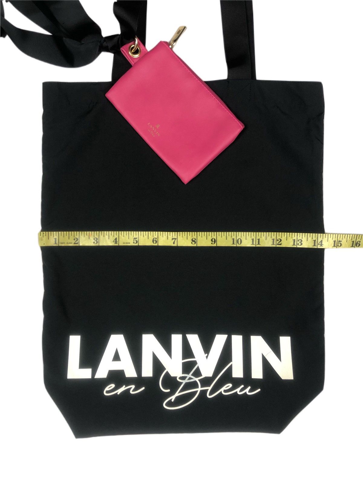 Lanvin LANVIN en Bleu Tote Bag + Small Pouch Size ONE SIZE - 5 Thumbnail