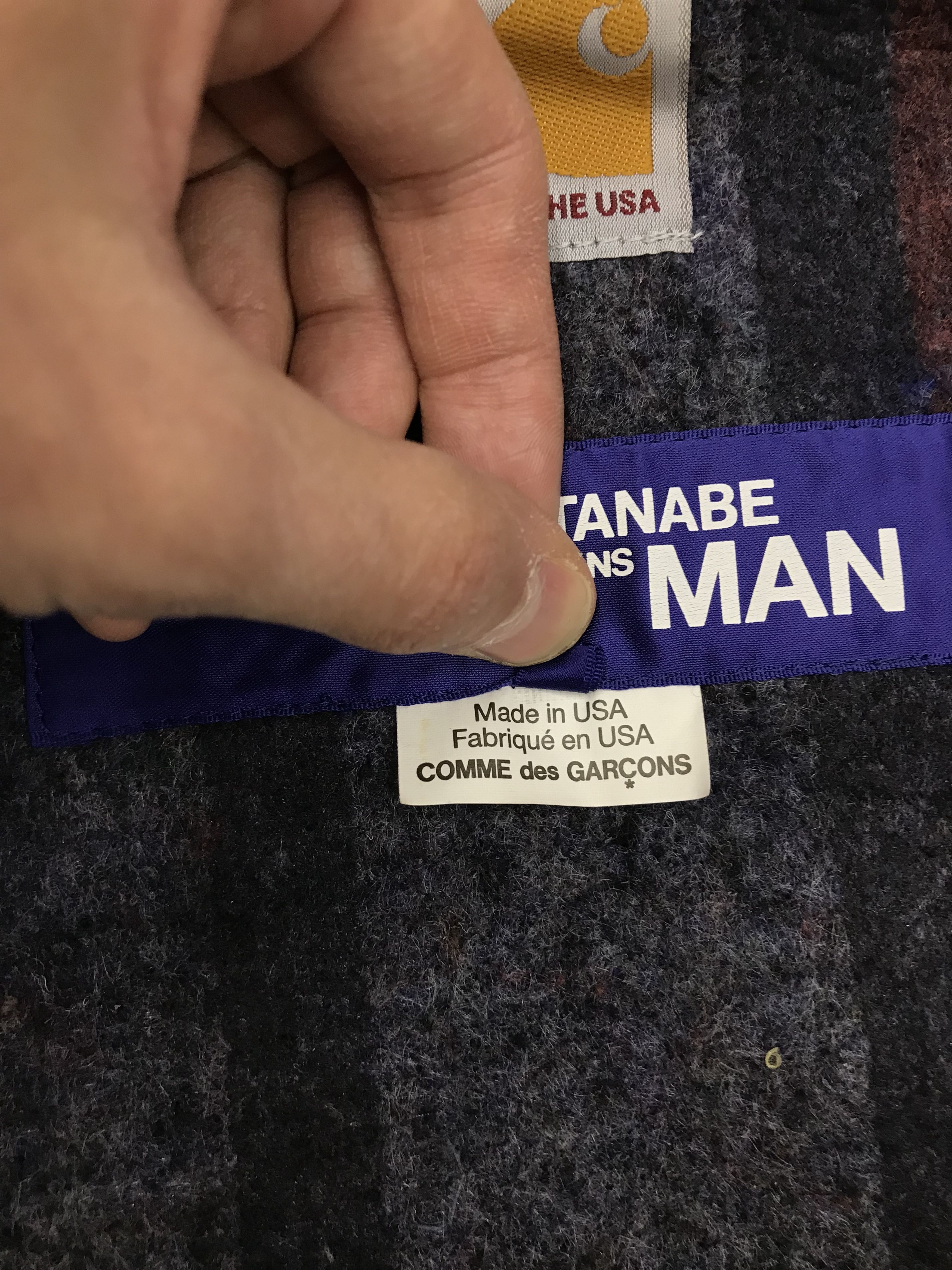 Carhartt × Junya Watanabe Junya Watanabe MAN x Carhartt Detroit Jacket FW17 (0223) Size US S / EU 44-46 / 1 - 16 Thumbnail