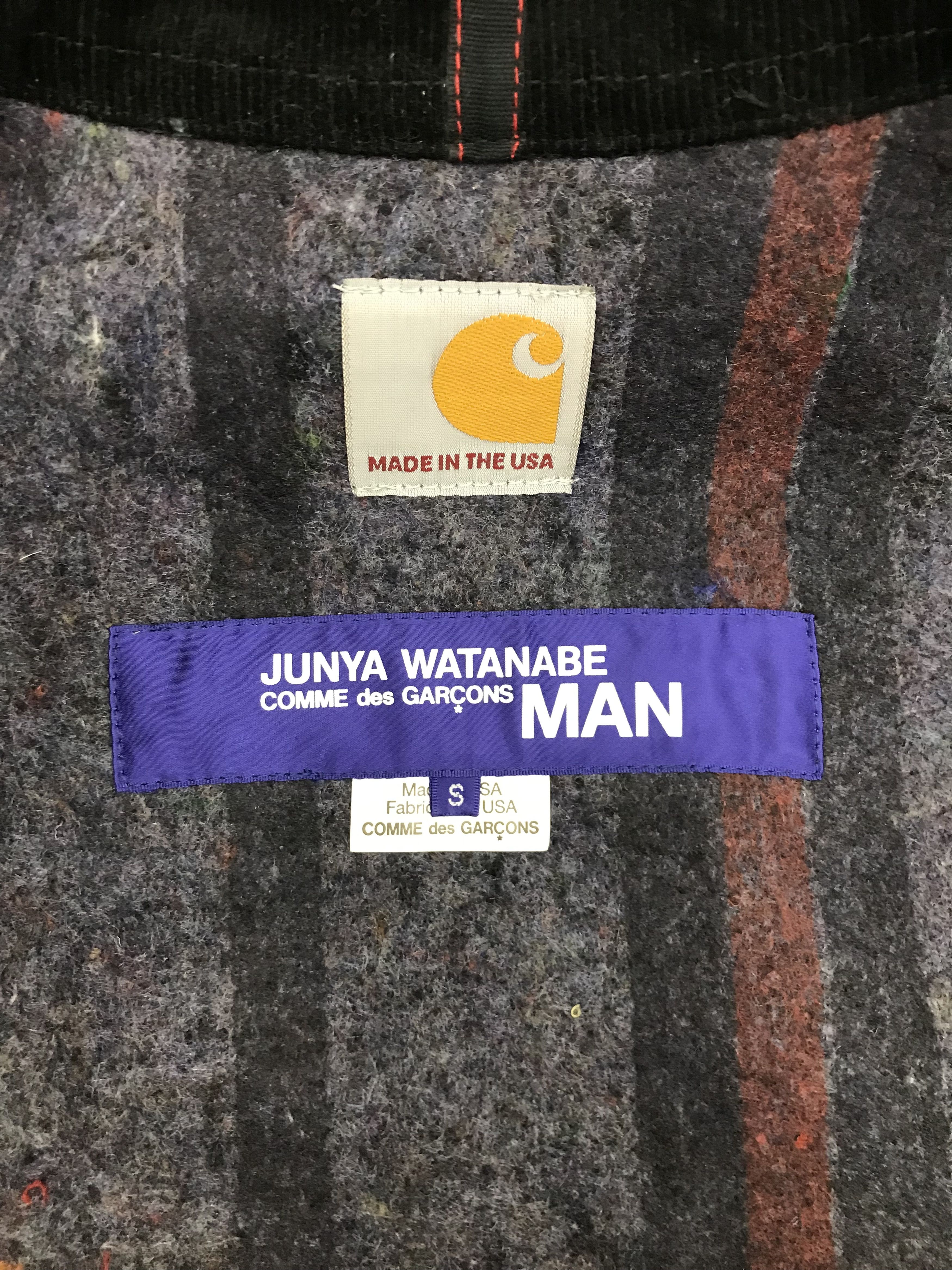 Carhartt × Junya Watanabe Junya Watanabe MAN x Carhartt Detroit Jacket FW17 (0223) Size US S / EU 44-46 / 1 - 15 Thumbnail