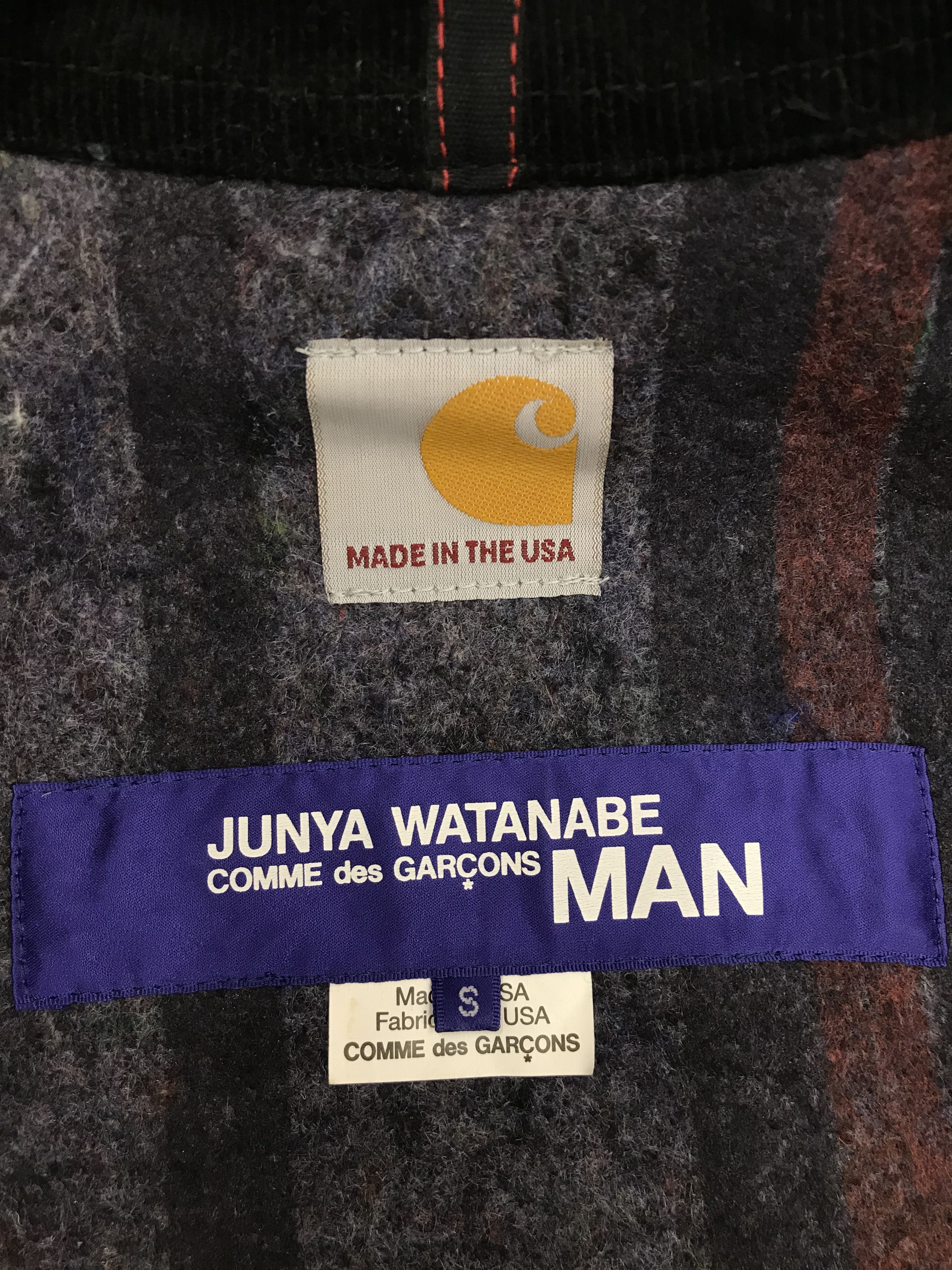 Carhartt × Junya Watanabe Junya Watanabe MAN x Carhartt Detroit Jacket FW17 (0223) Size US S / EU 44-46 / 1 - 17 Thumbnail