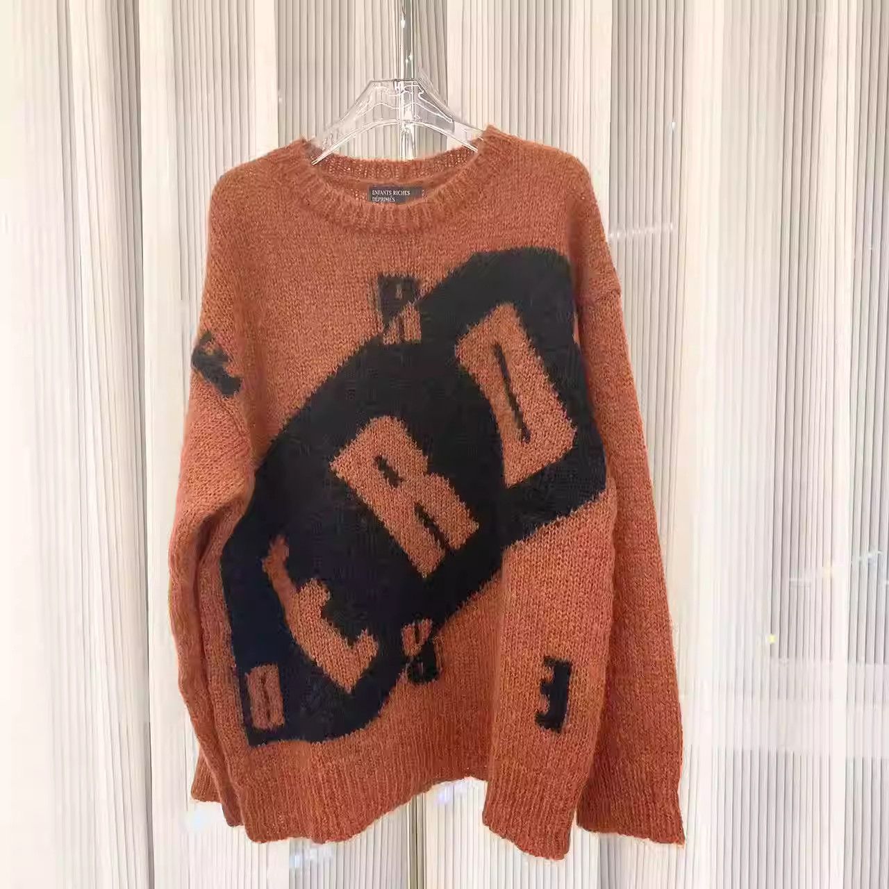 Enfants Riches Deprimes ENFANTS RICHES DEPRIMES LOGO mohair sweater Size US M / EU 48-50 / 2 - 1 Thumbnail