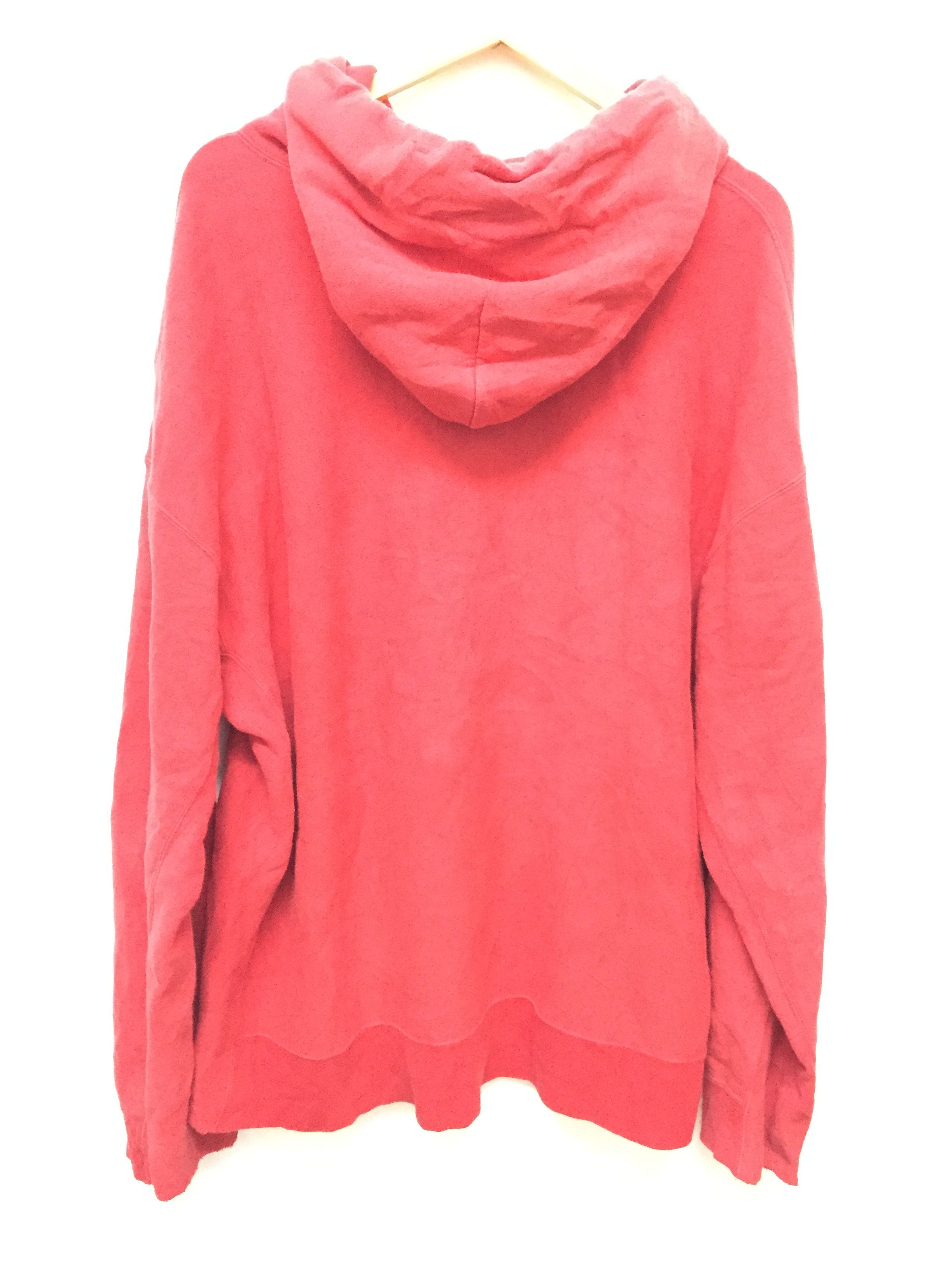Unused Unused Red Oversize Hoodie Size US XL / EU 56 / 4 - 7 Thumbnail