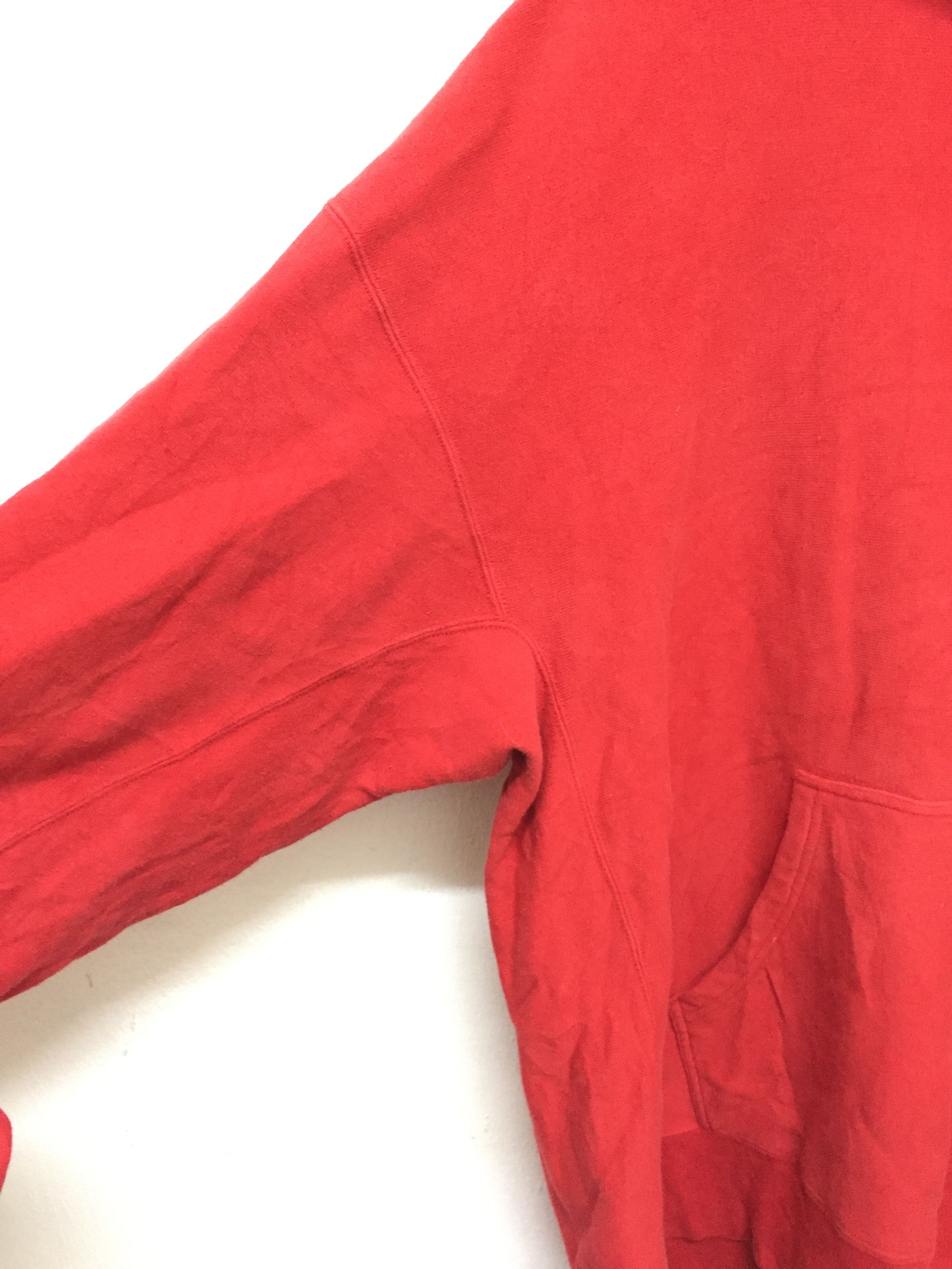 Unused Unused Red Oversize Hoodie Size US XL / EU 56 / 4 - 6 Thumbnail