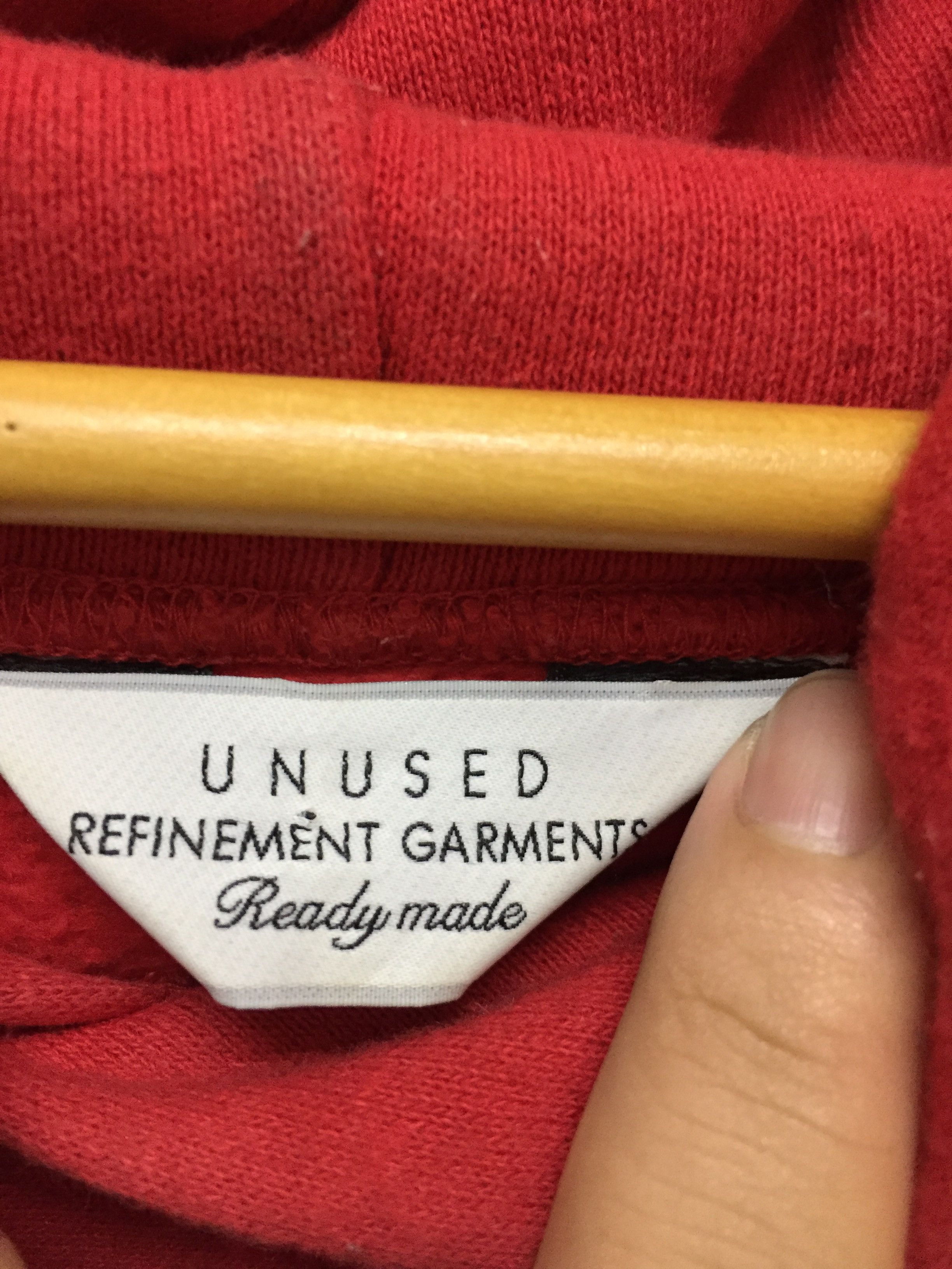 Unused Unused Red Oversize Hoodie Size US XL / EU 56 / 4 - 8 Thumbnail